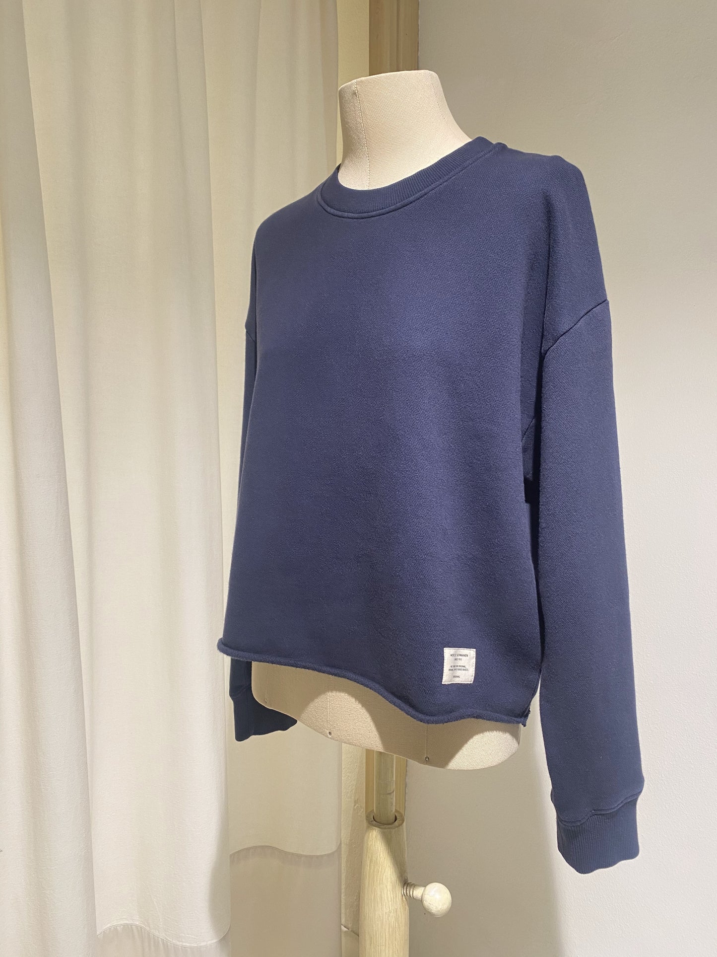 W SWEATSHIRT - MERZ B SCHWANEN - NAVY BLUE