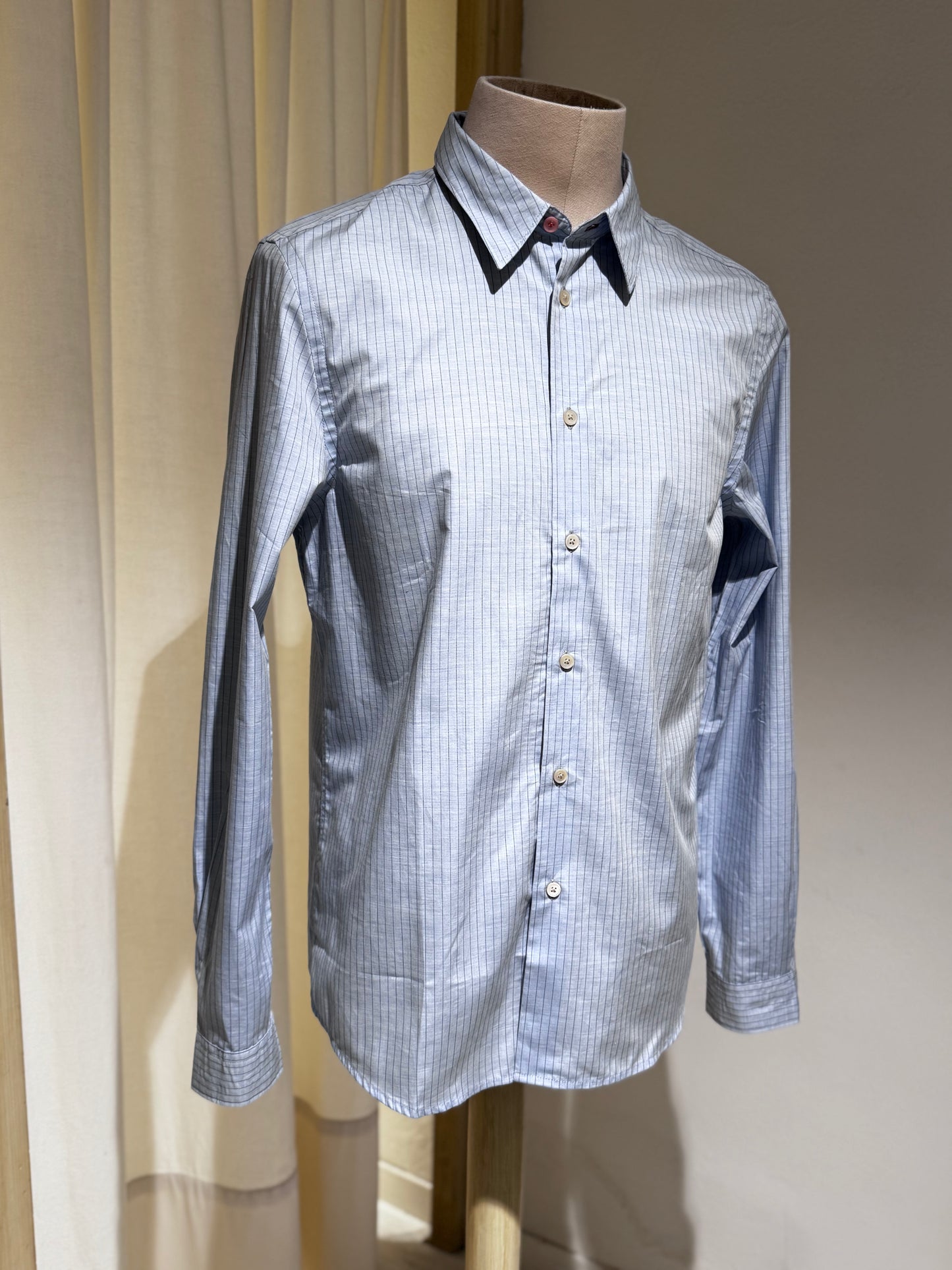 M Tailored Fit Shirt PAUL SMITH - Light Blue