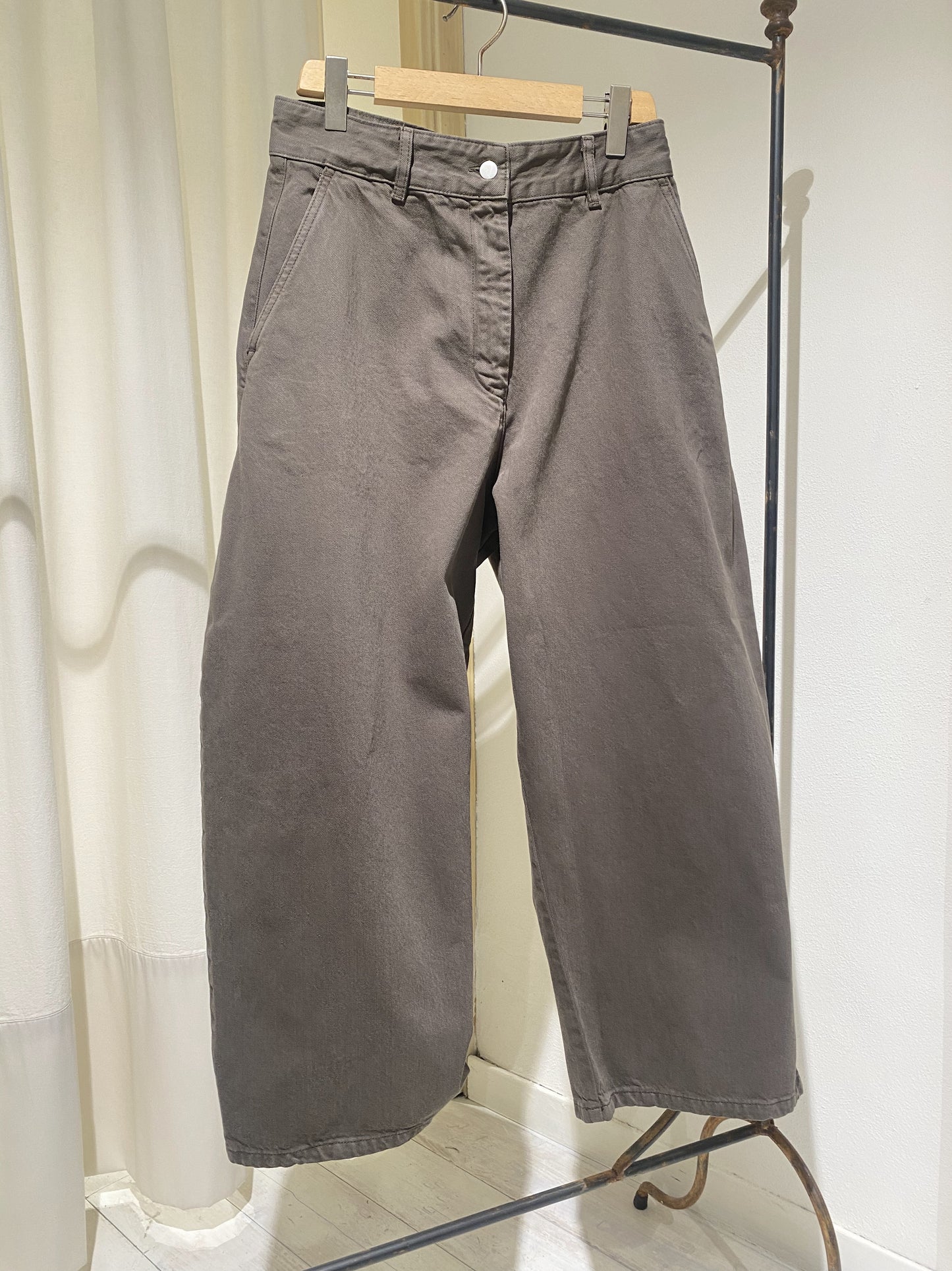 W CHALCO DENIM PANT - STUDIO NICHOLSON - FOSSIL