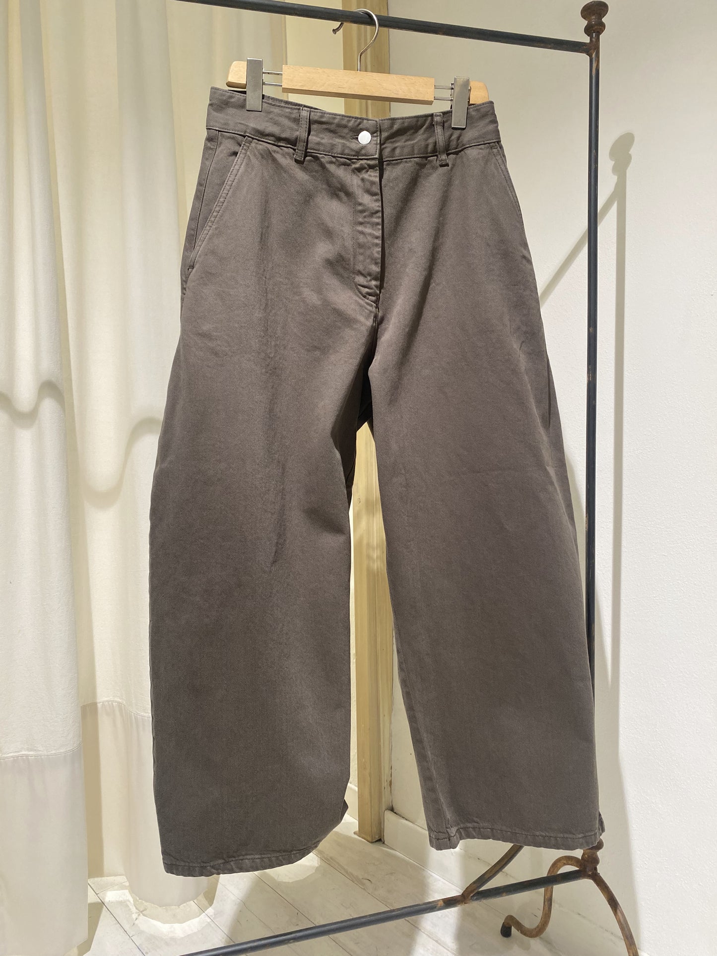 W CHALCO DENIM PANT - STUDIO NICHOLSON - FOSSIL