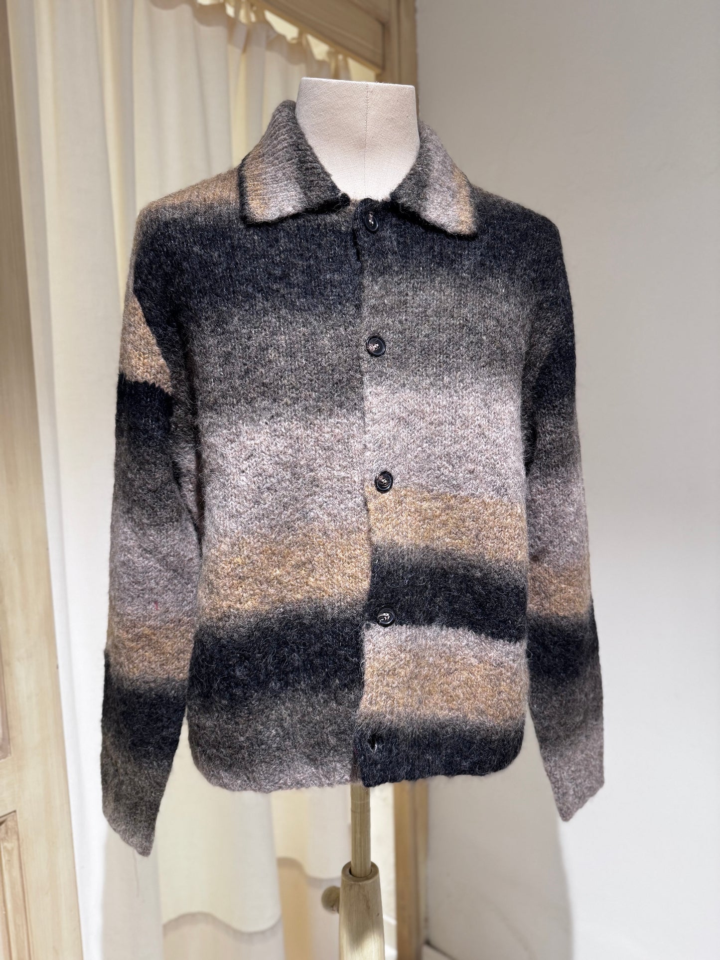 M Erik Gradient Alpaca Wool Jacket  NORSE PROJECTS - Utility Khaki