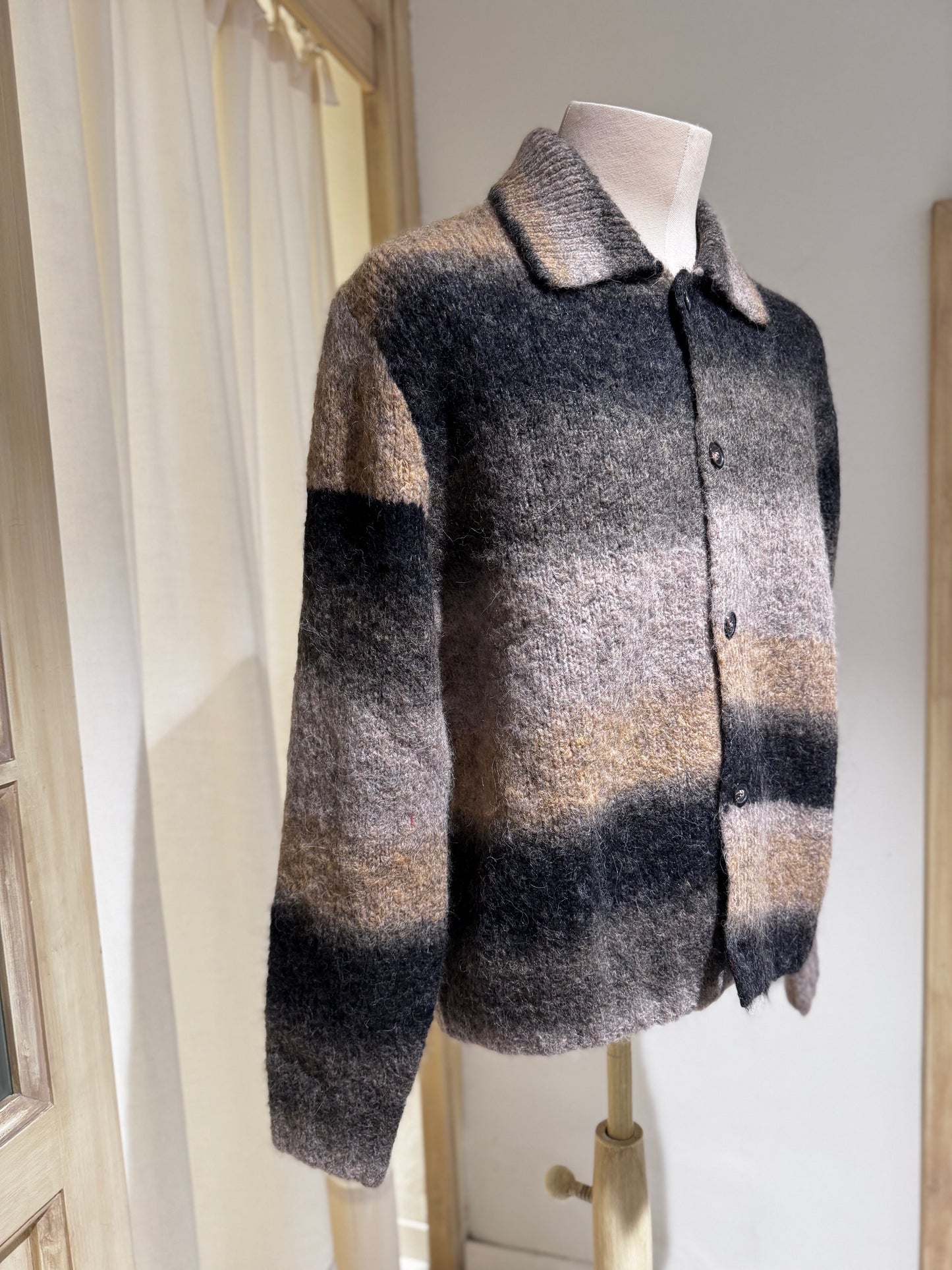 M Erik Gradient Alpaca Wool Jacket  NORSE PROJECTS - Utility Khaki