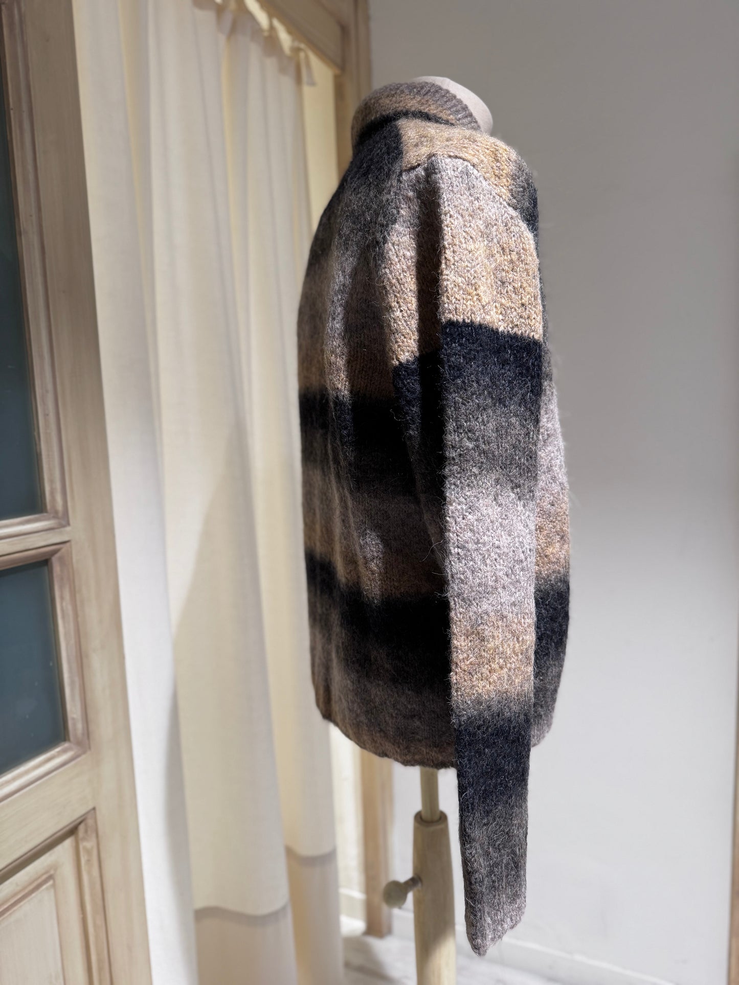 M Erik Gradient Alpaca Wool Jacket  NORSE PROJECTS - Utility Khaki