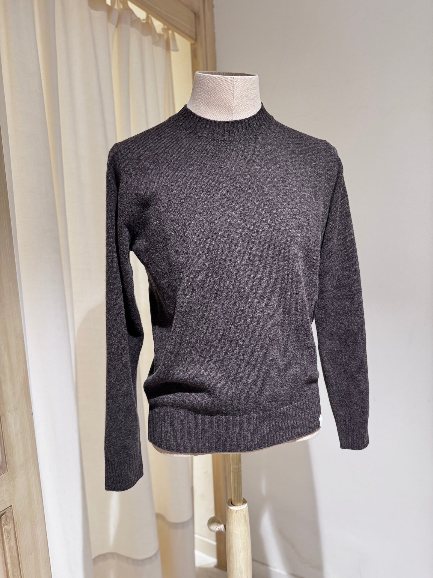 M Standard Merino Lambswool Sweater NORSE PROJECTS - Heathland Brown