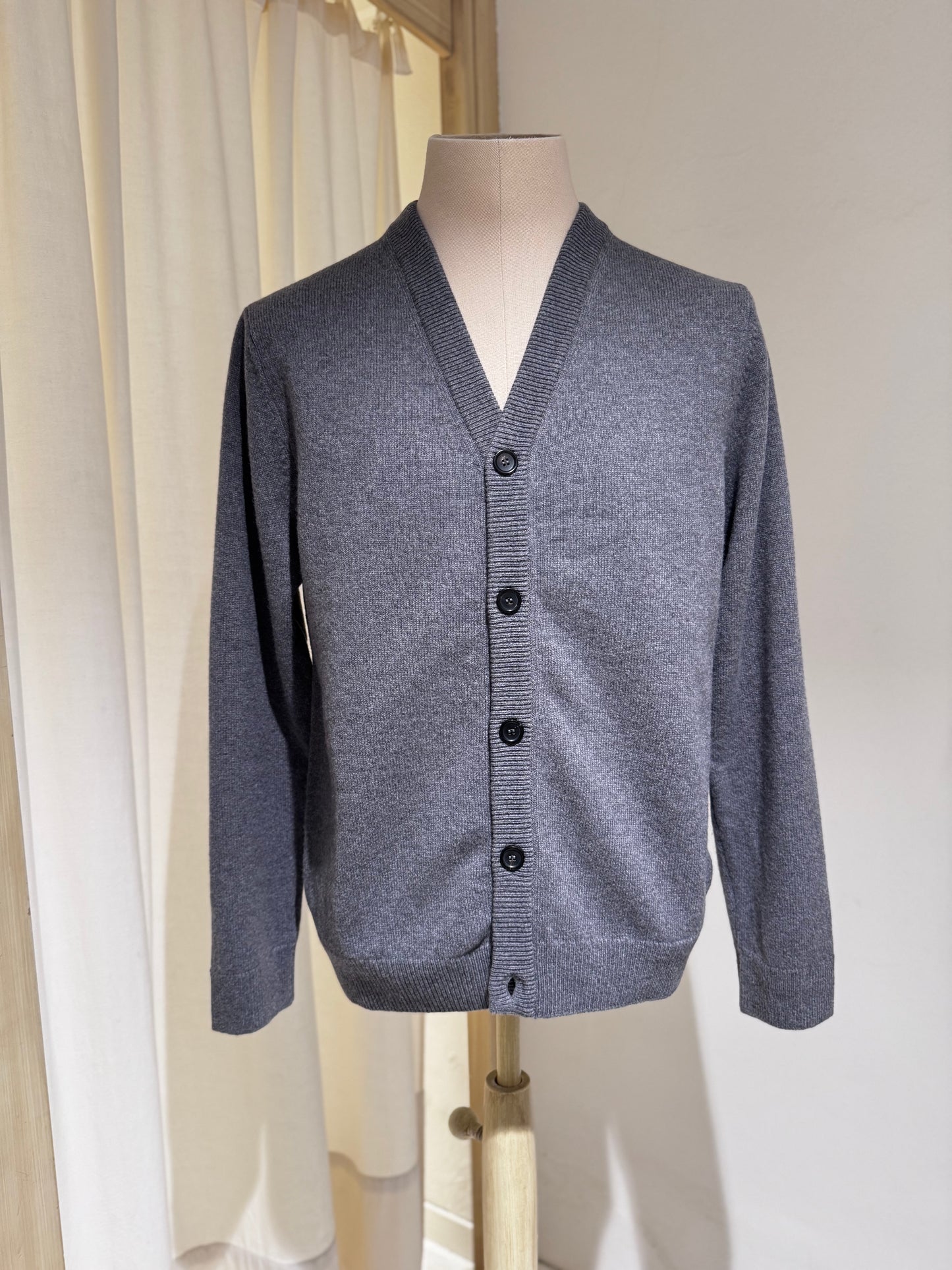 M Cardigan Button Thru PAUL SMITH - Grey