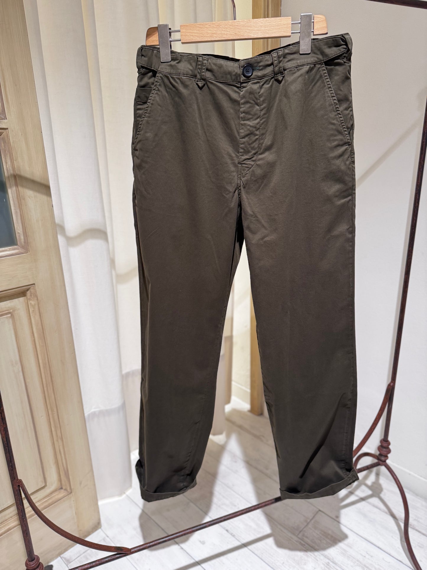 M Flexi Waist Trouser PS PAUL SMITH - Dark Green