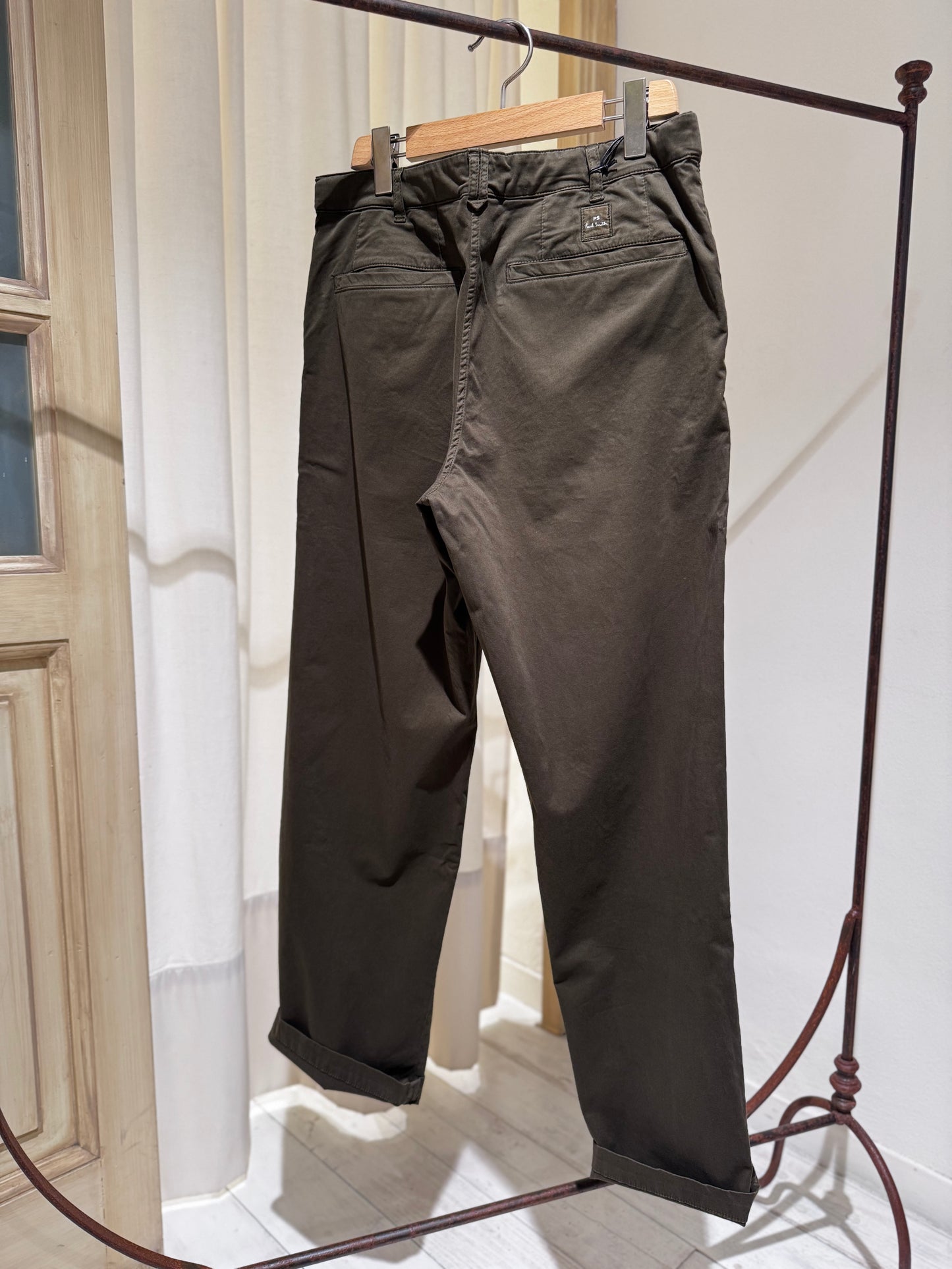 M Flexi Waist Trouser PS PAUL SMITH - Dark Green