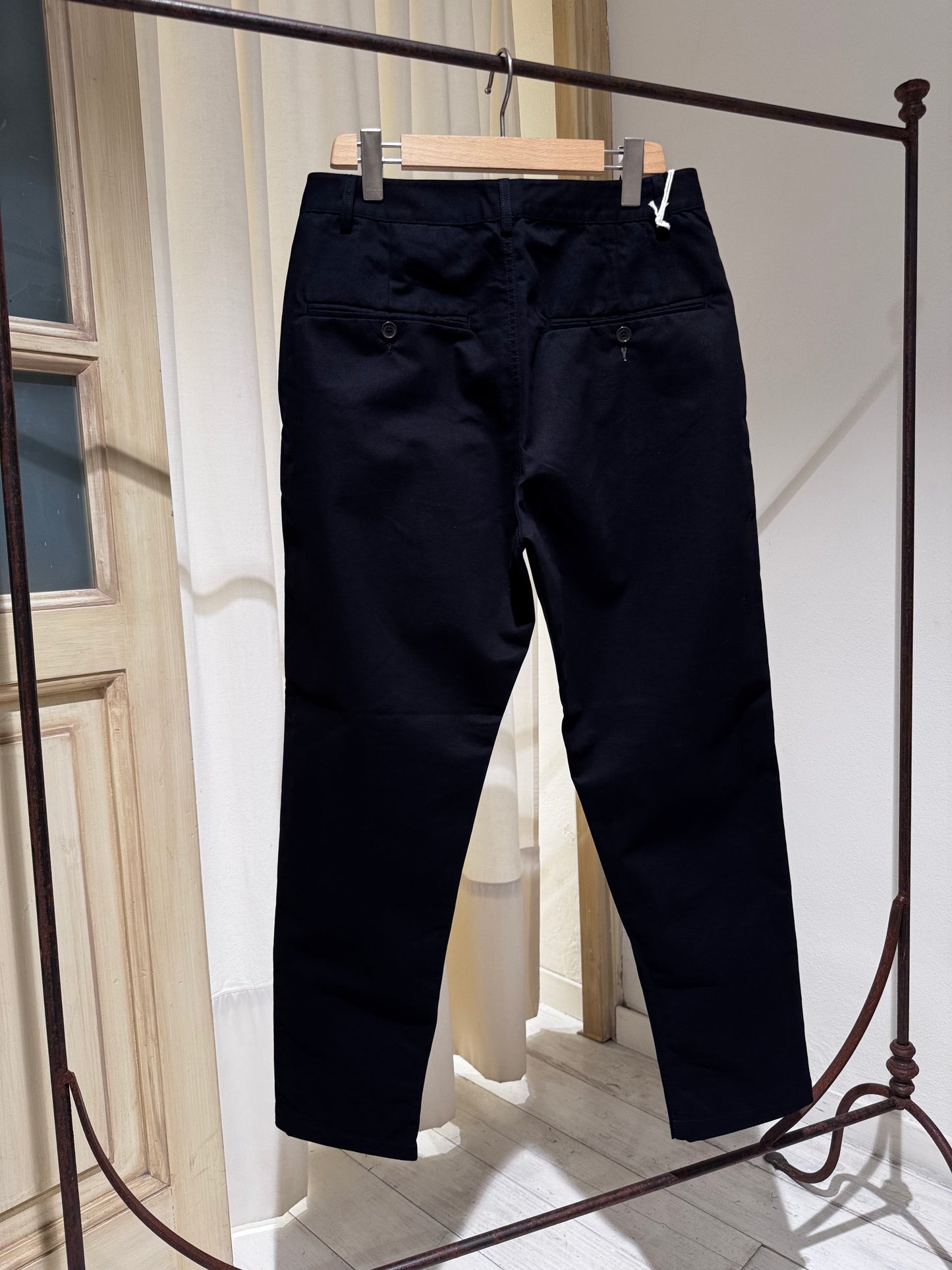 M Brushed Polytech Military Chino UNIVERSAL WORKS - Black