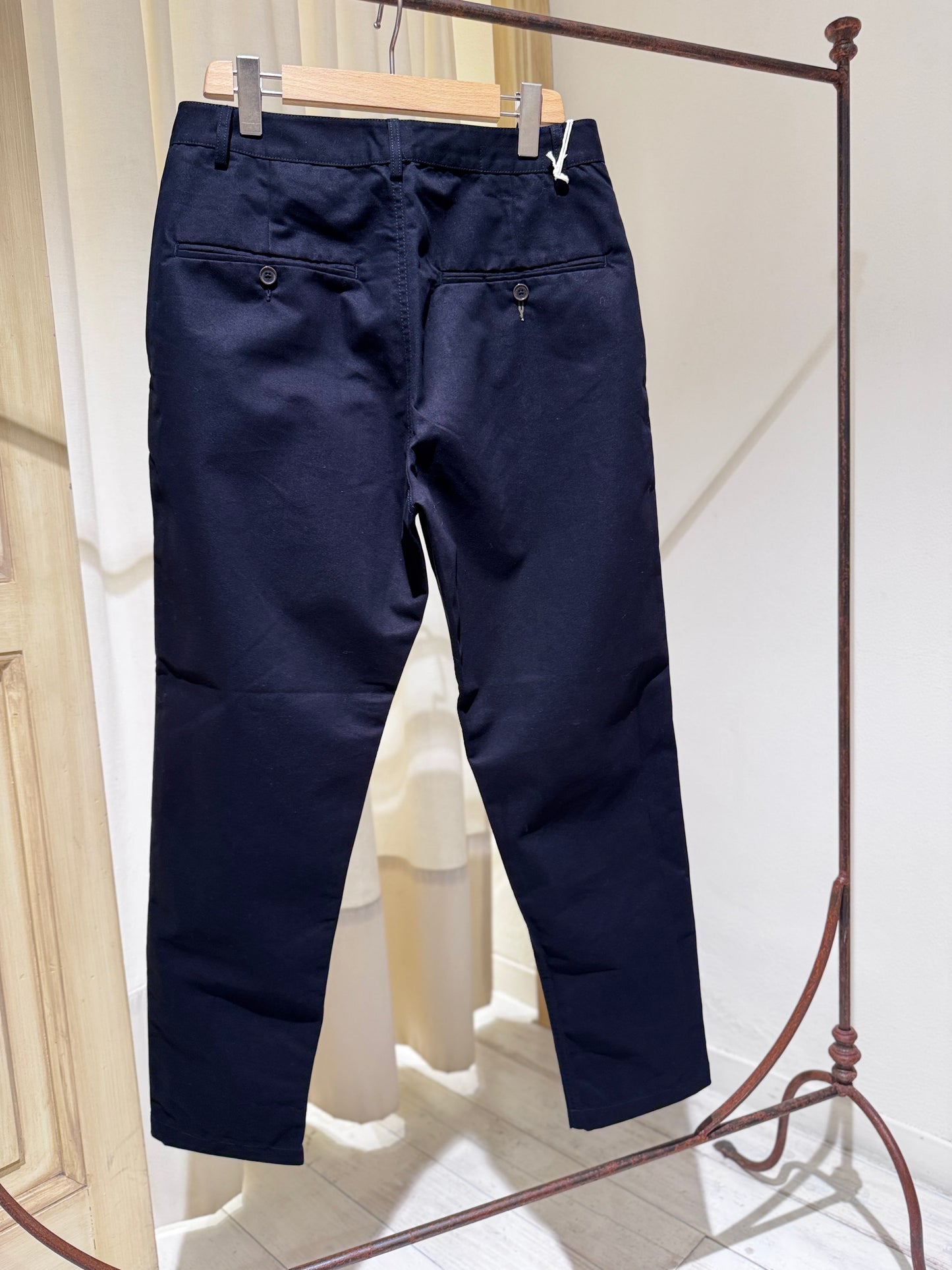 M Brushed Polytech Military Chino UNIVERSAL WORKS - Black
