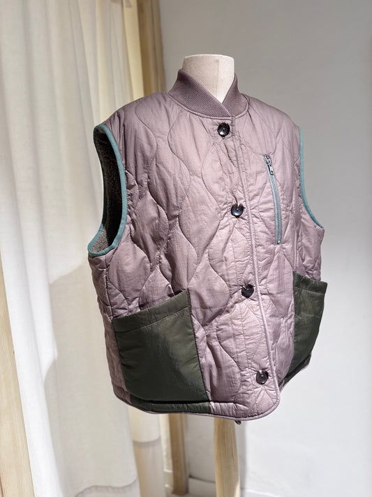W Hamilton sleeveless jacket - BELLEROSE - peel