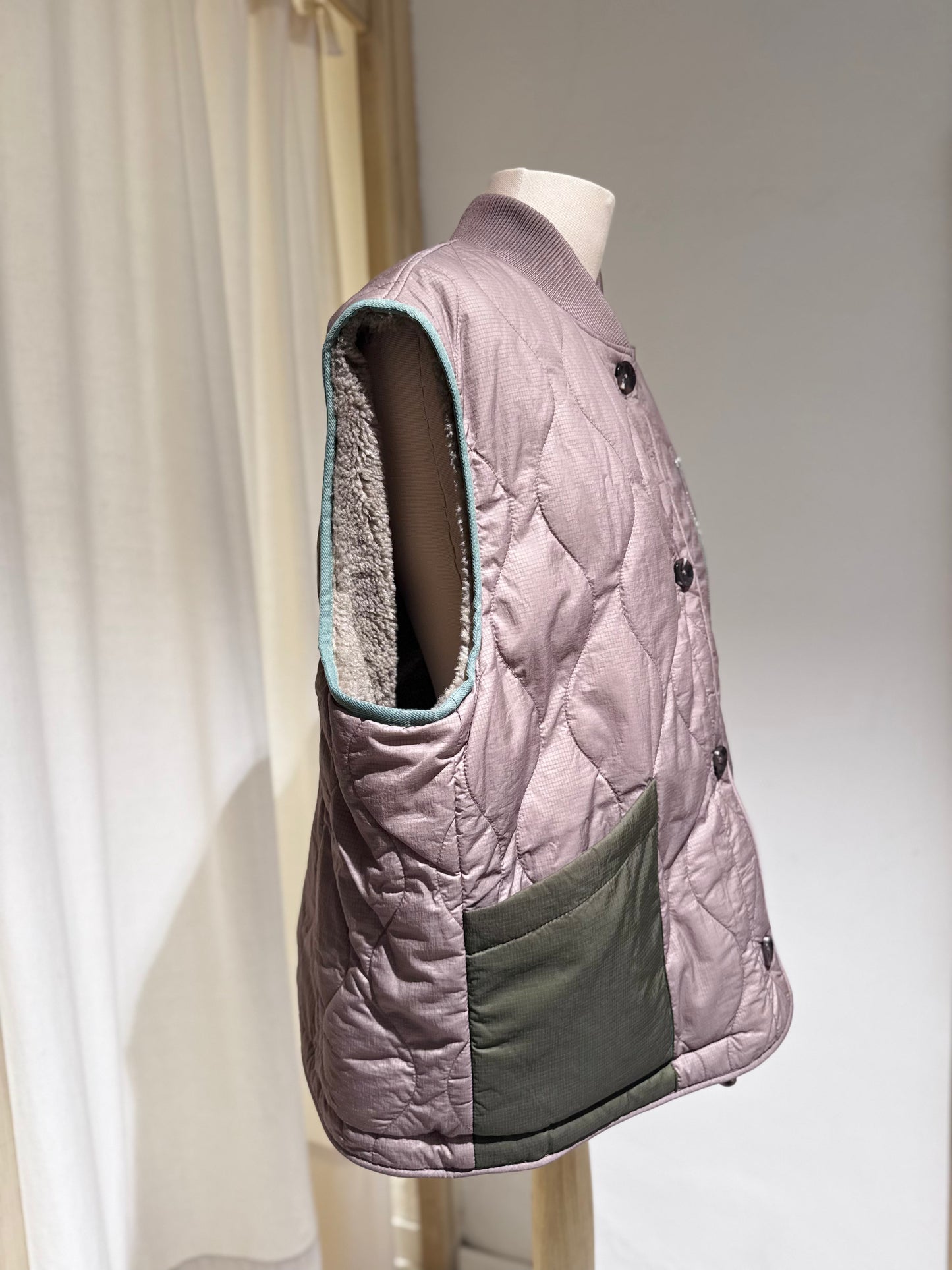 W Hamilton sleeveless jacket - BELLEROSE - peel