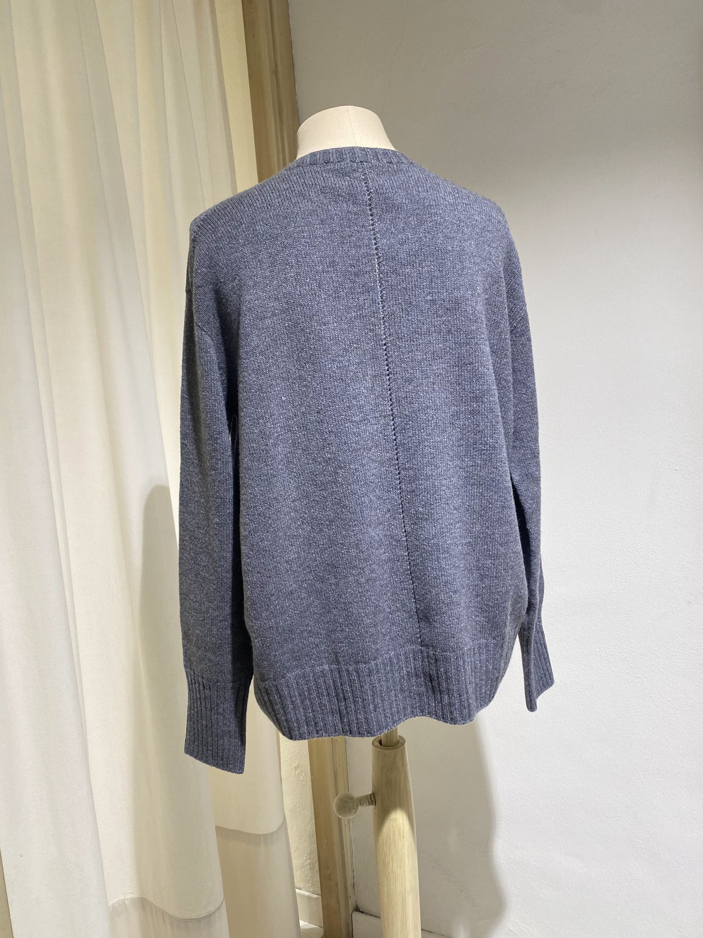 W PHOENIX KNIT ROUND NECK - PHIILI - GREY