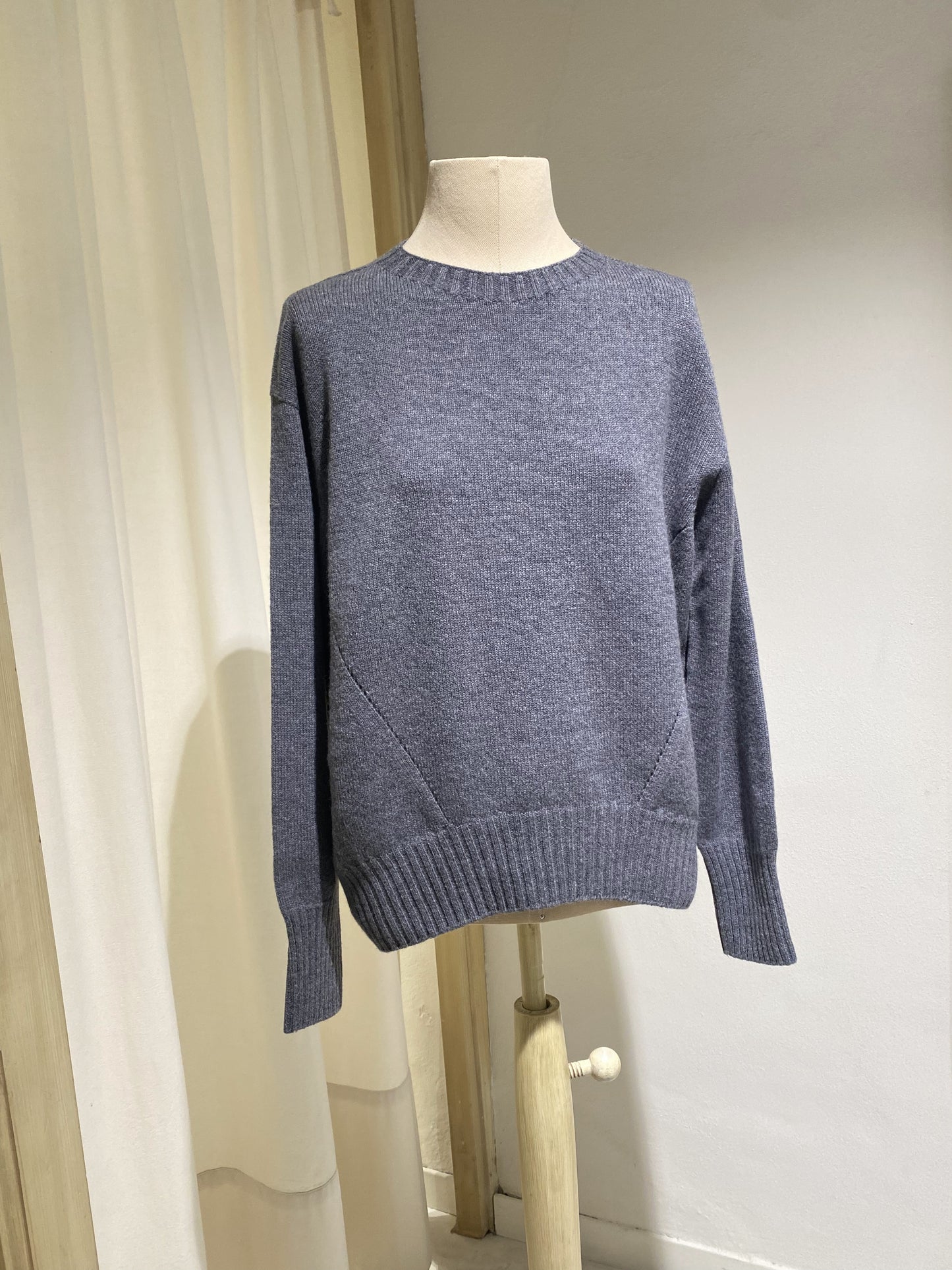 W PHOENIX KNIT ROUND NECK - PHIILI - GREY