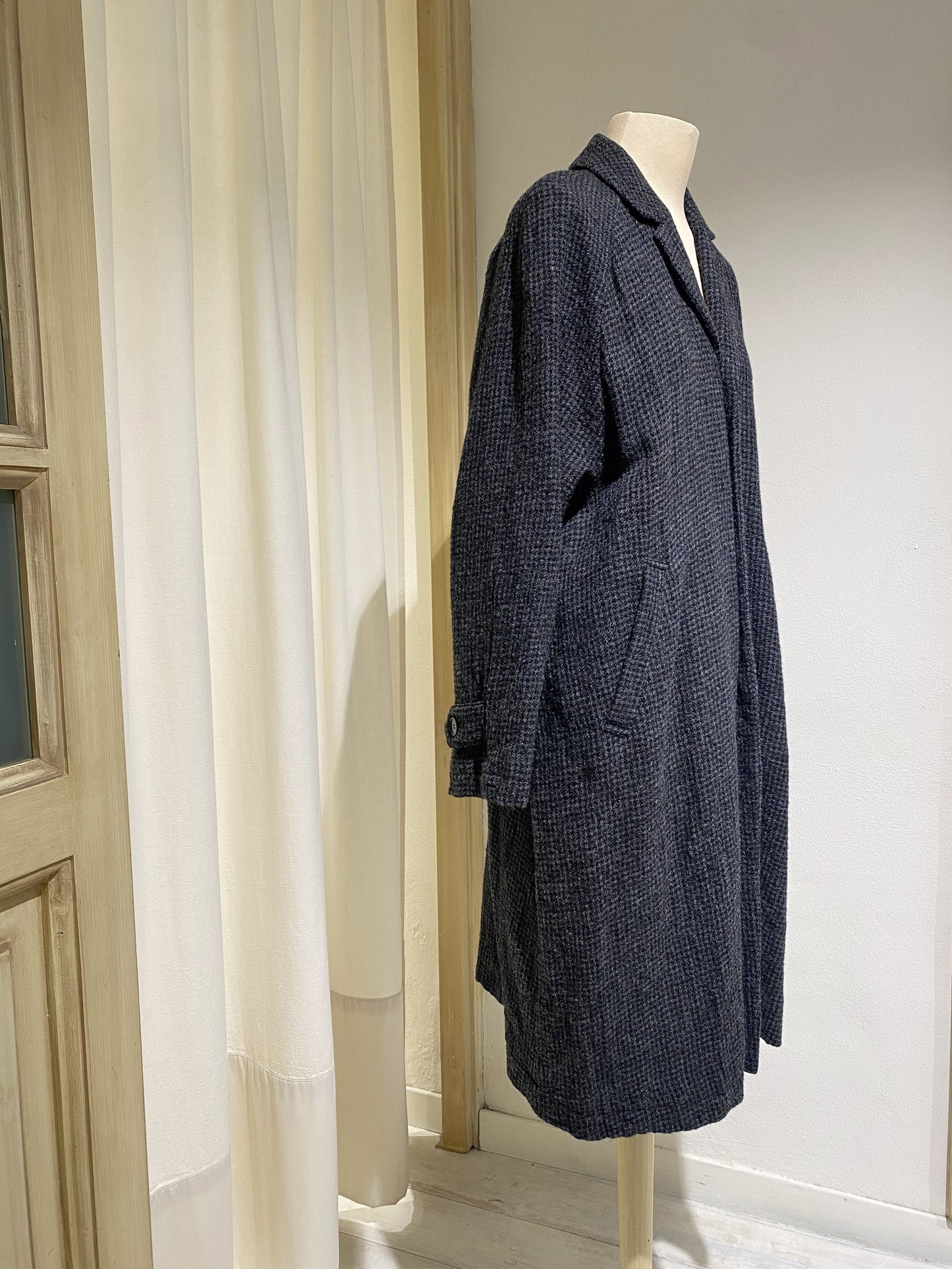 W COAT - PAS DE CALAIS - BLACK/GREY