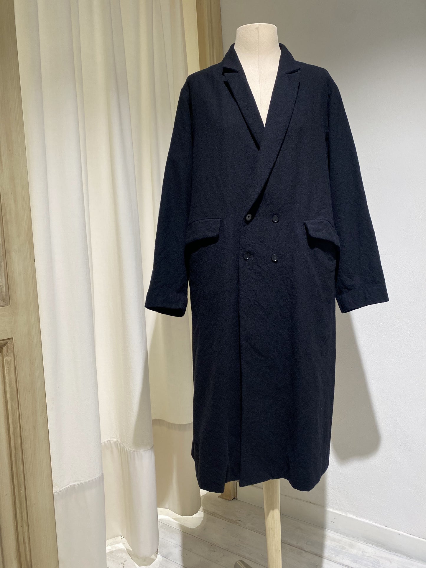 W COAT - PAS DE CALAIS - BLACK