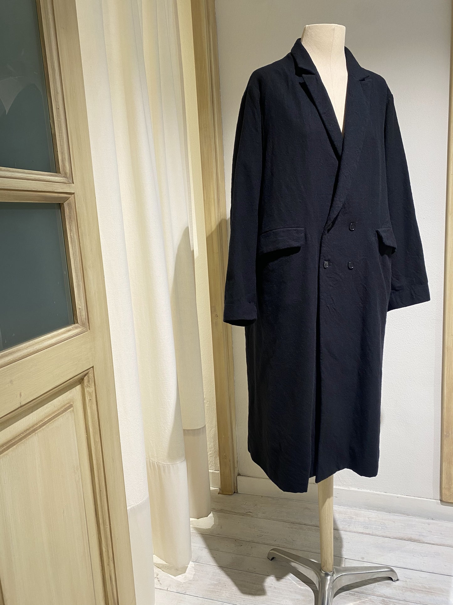 W COAT - PAS DE CALAIS - BLACK