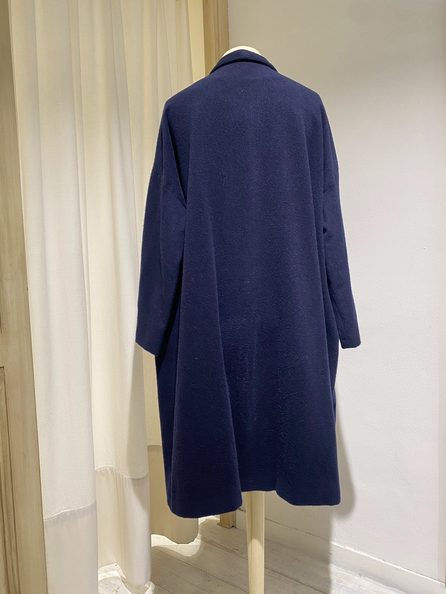 W COAT - APUNTOB - NAVY BLUE