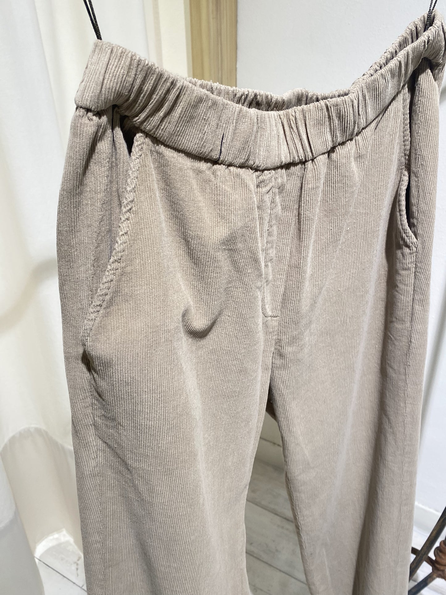 W PANT PACIFIO - DIEGA - millerighe BEIGE