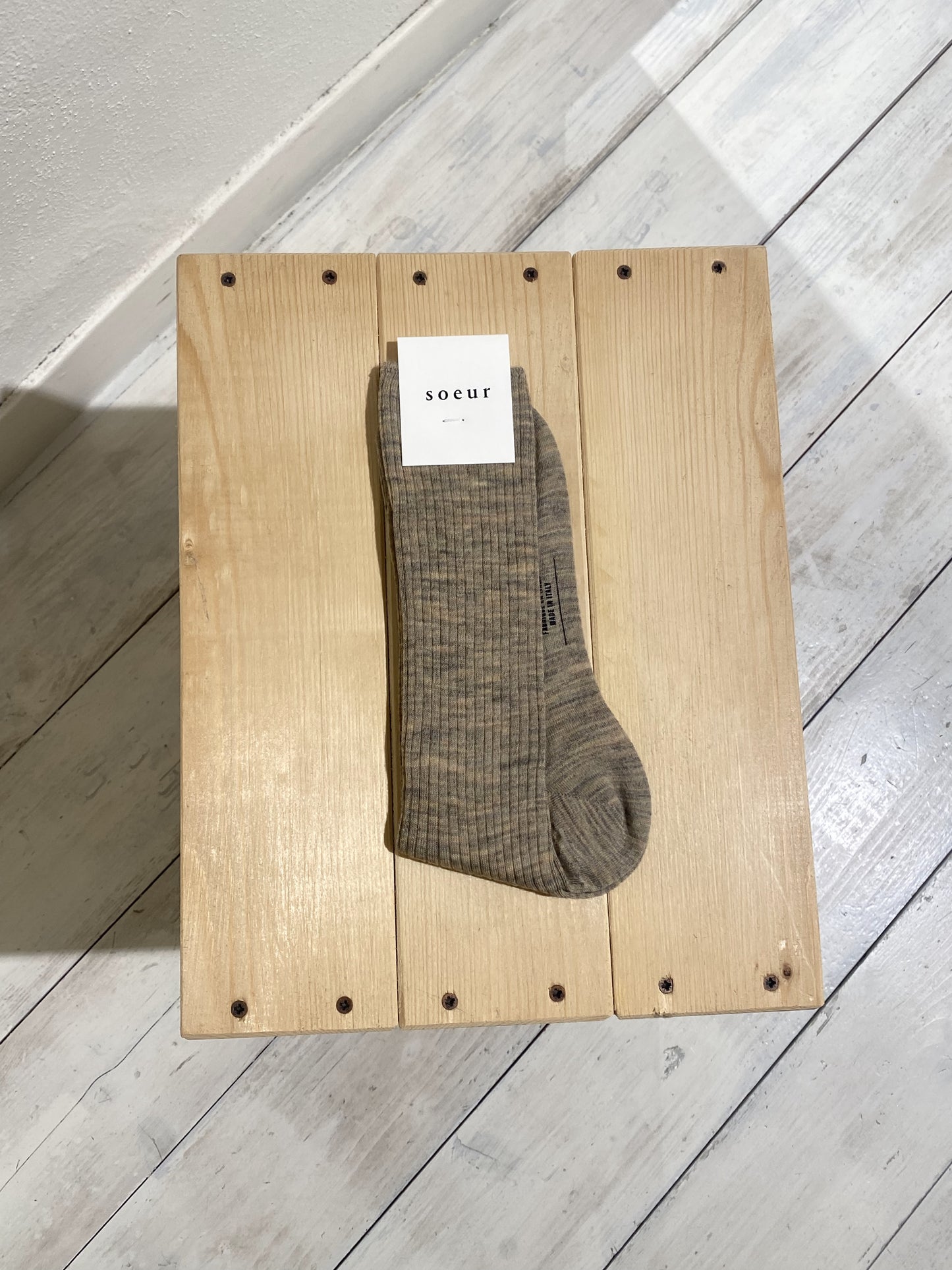 W ARABELLA SOCKS - SEOUR - BEIGE