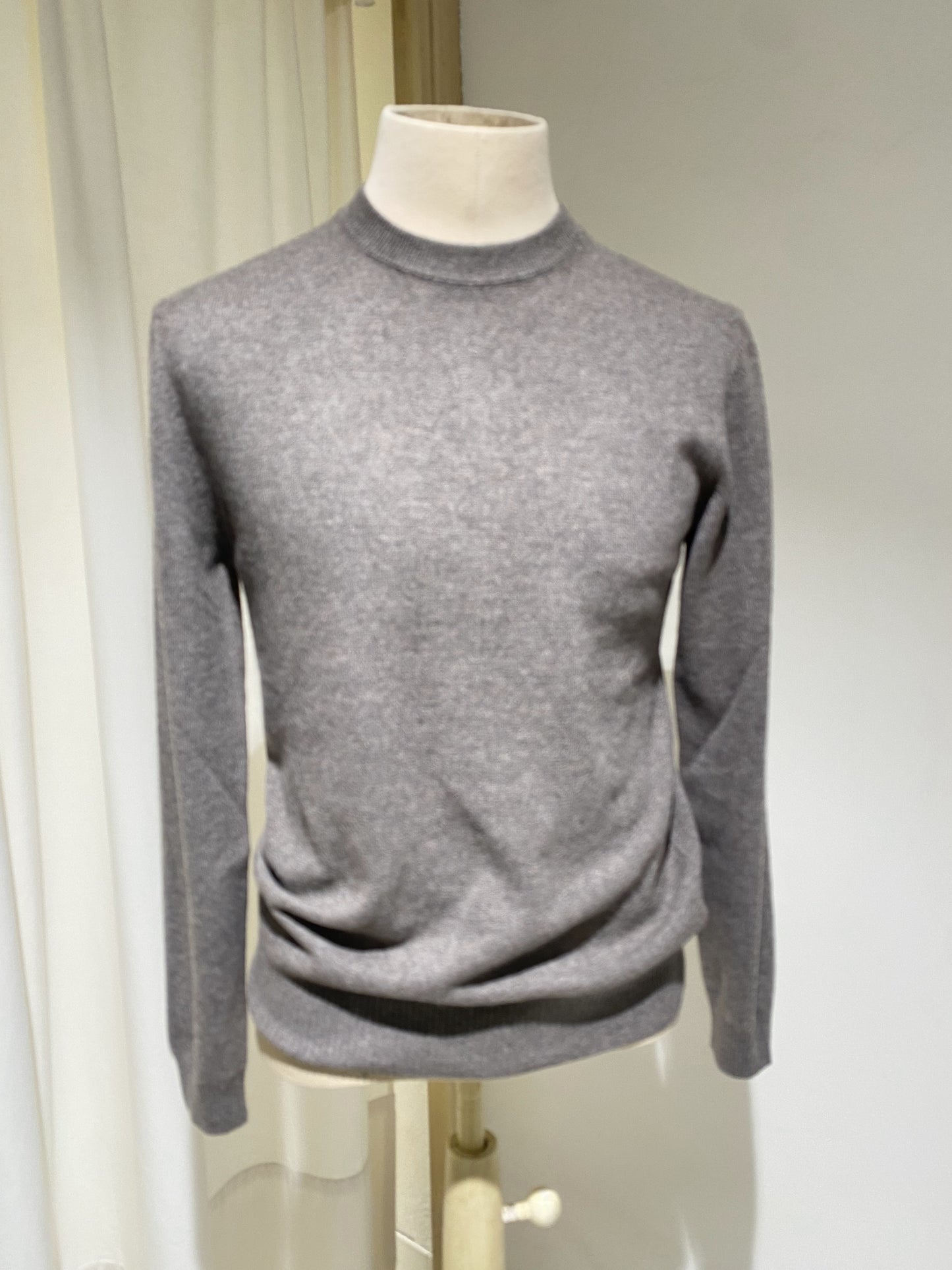 M RoundNeck - Cashmere - DANIELE FIESOLI Selezione - Powder Grey