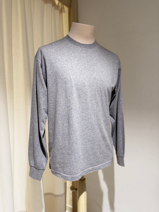M OVERSIZED LONG SLEEVE - COLORFUL STANDARD - Heather Grey
