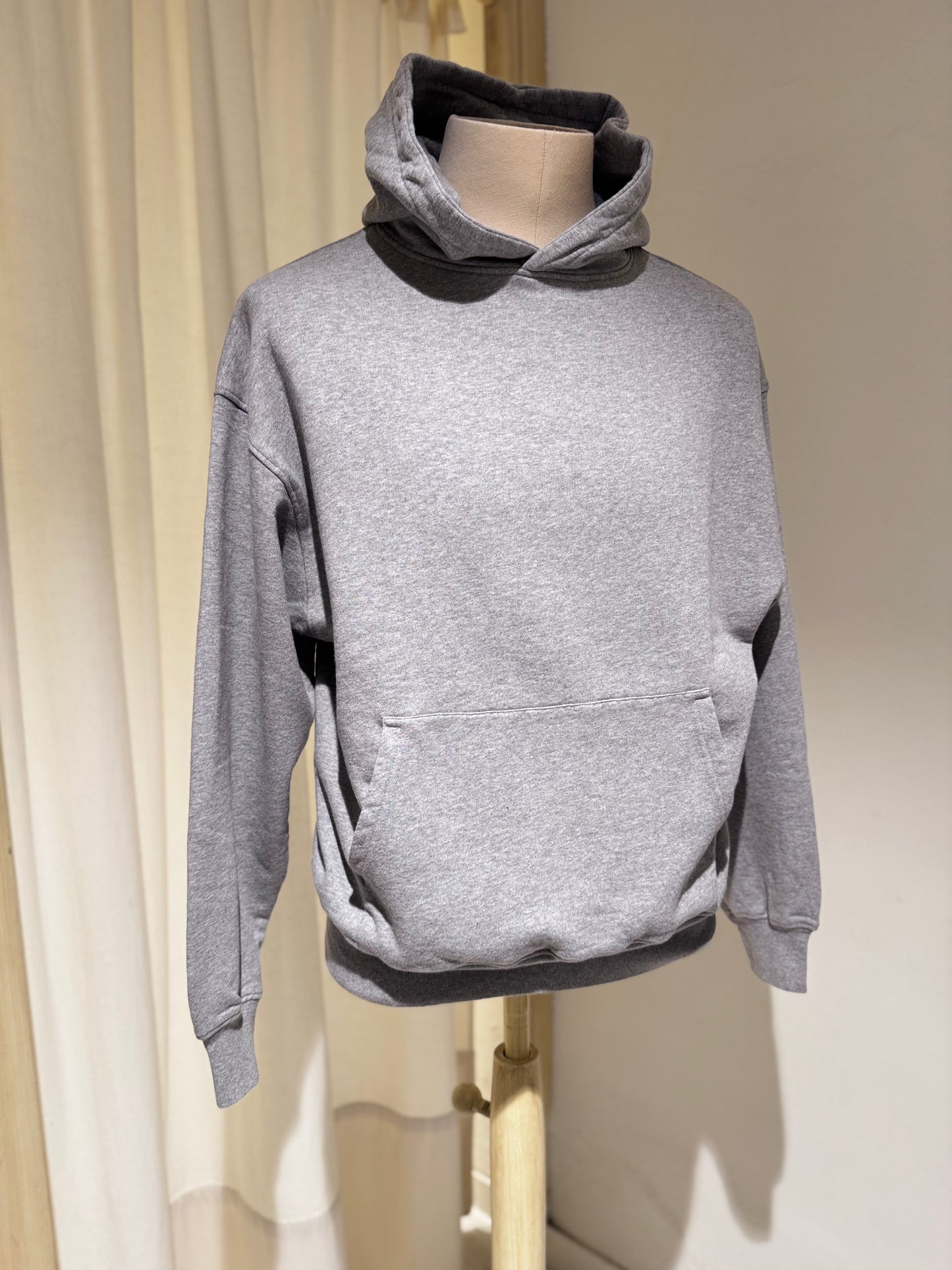 M & W Organic Oversized Hood - COLORFUL STANDARD - Heather Grey