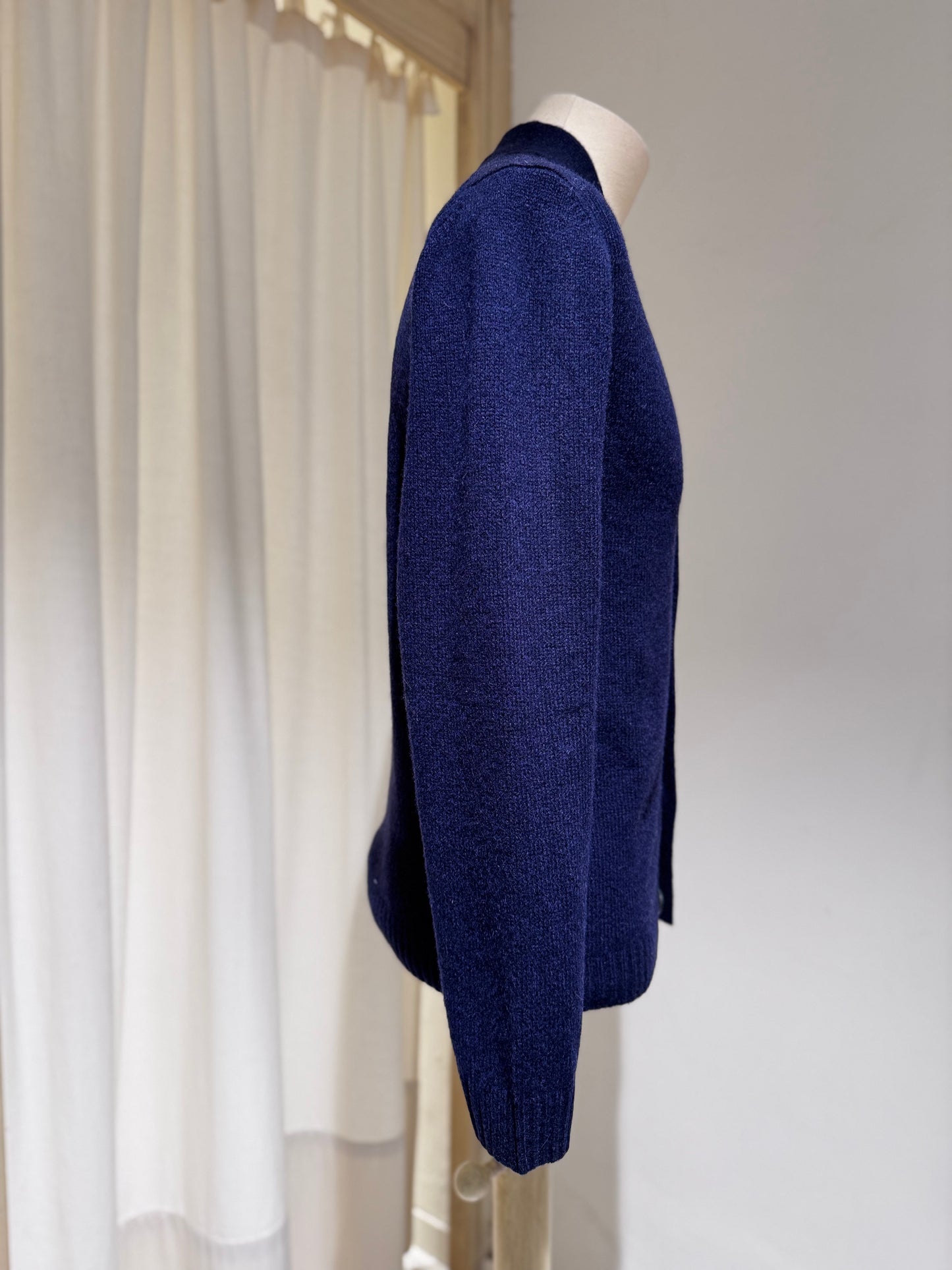 M CASHMERE CARDIGAN - DANIELE FIESOLI - NAVY BLUE