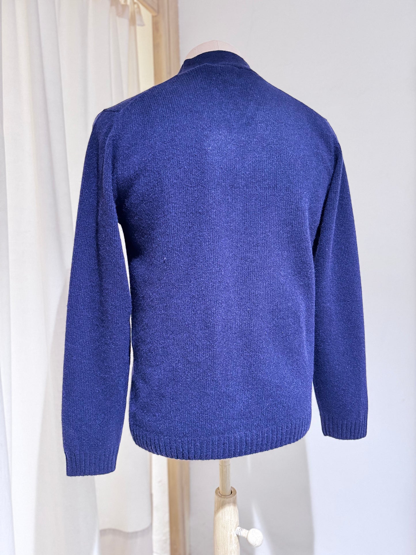 M CASHMERE CARDIGAN - DANIELE FIESOLI - NAVY BLUE