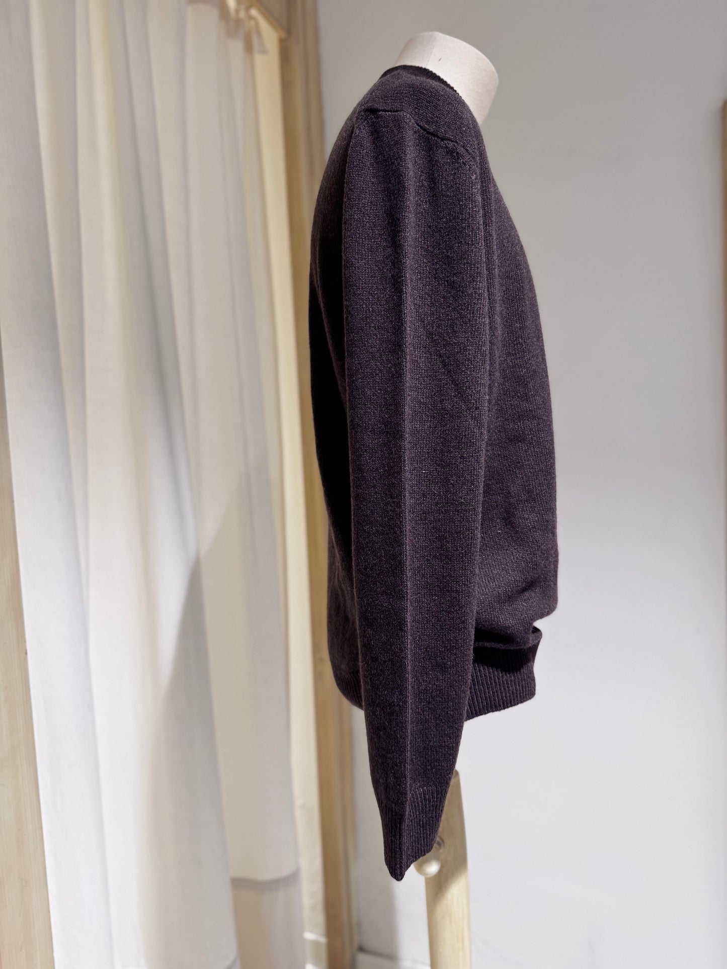 M ROUNDNECK CASH - DANIELE FIESOLI - CHOCOLATE BROWN