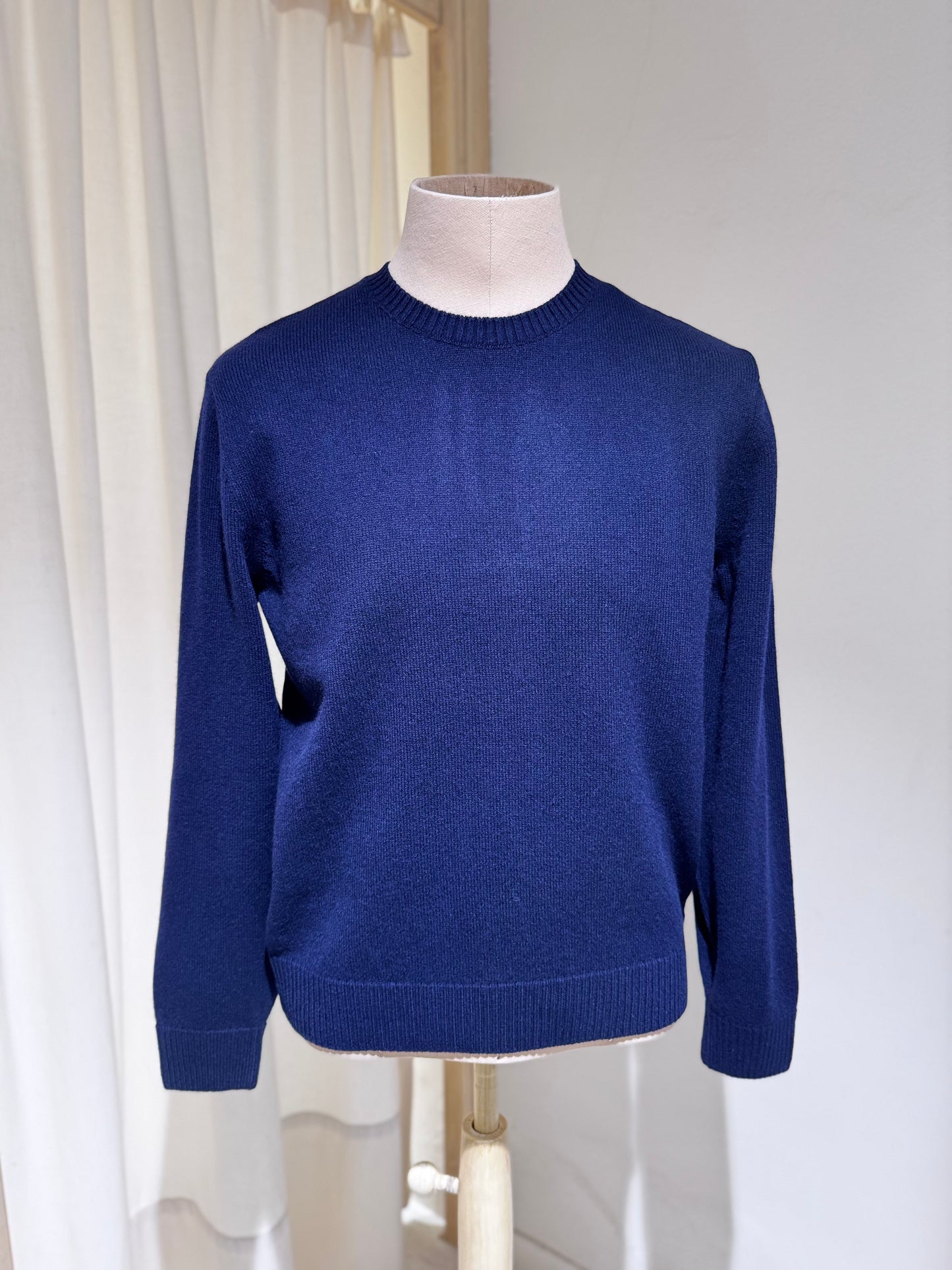 M Classic Merino Wool Crew - COLORFUL STANDARD - Navy Blue