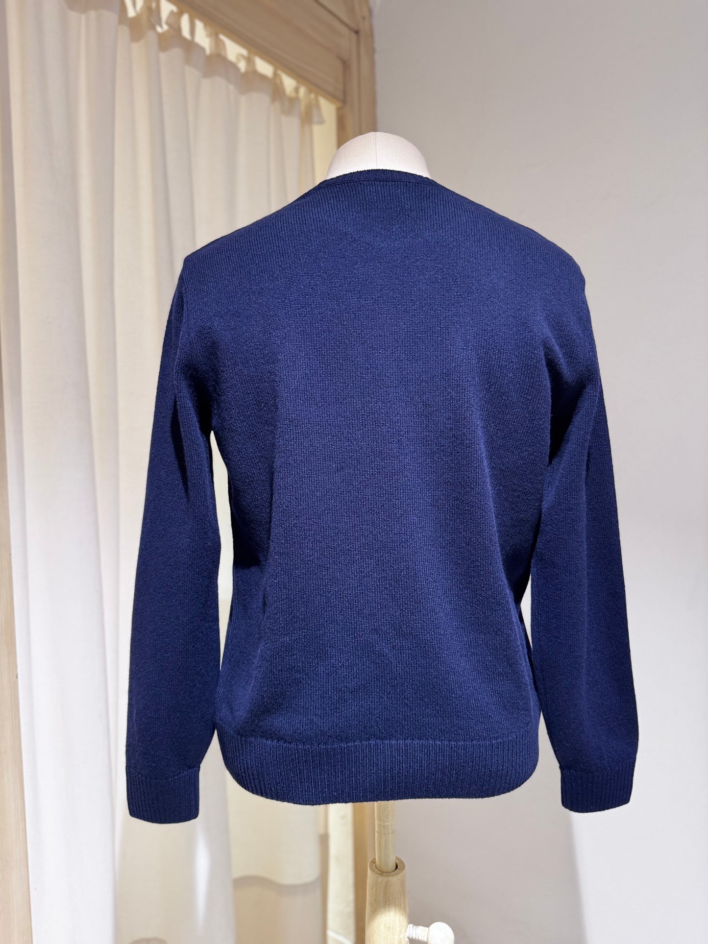 M Classic Merino Wool Crew - COLORFUL STANDARD - Navy Blue