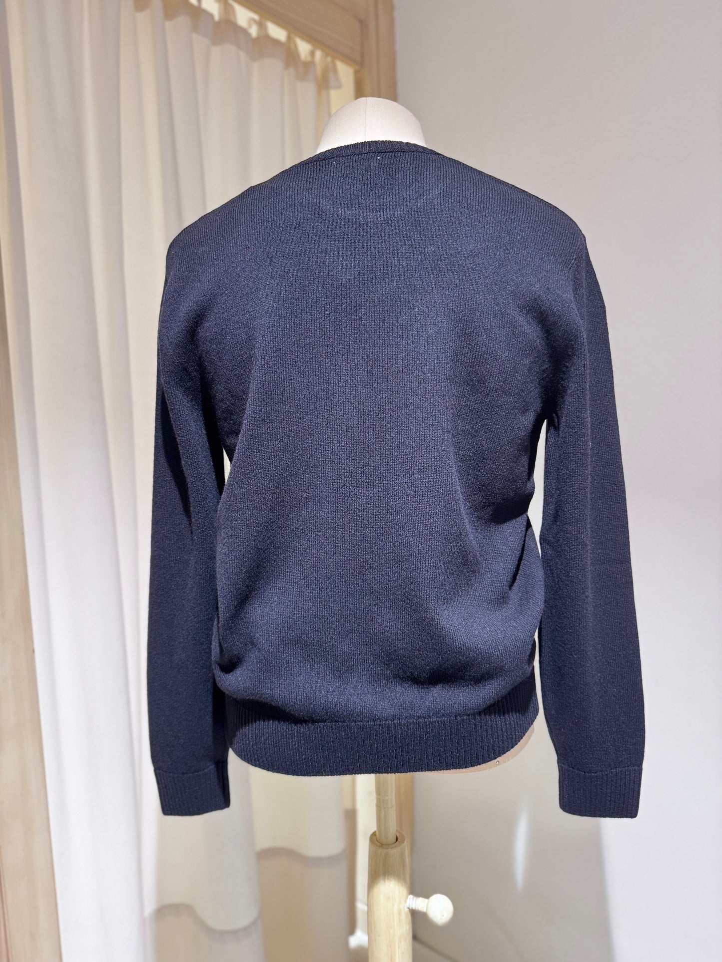 M Classic Merino Wool Crew - COLORFUL STANDARD - Deep Black