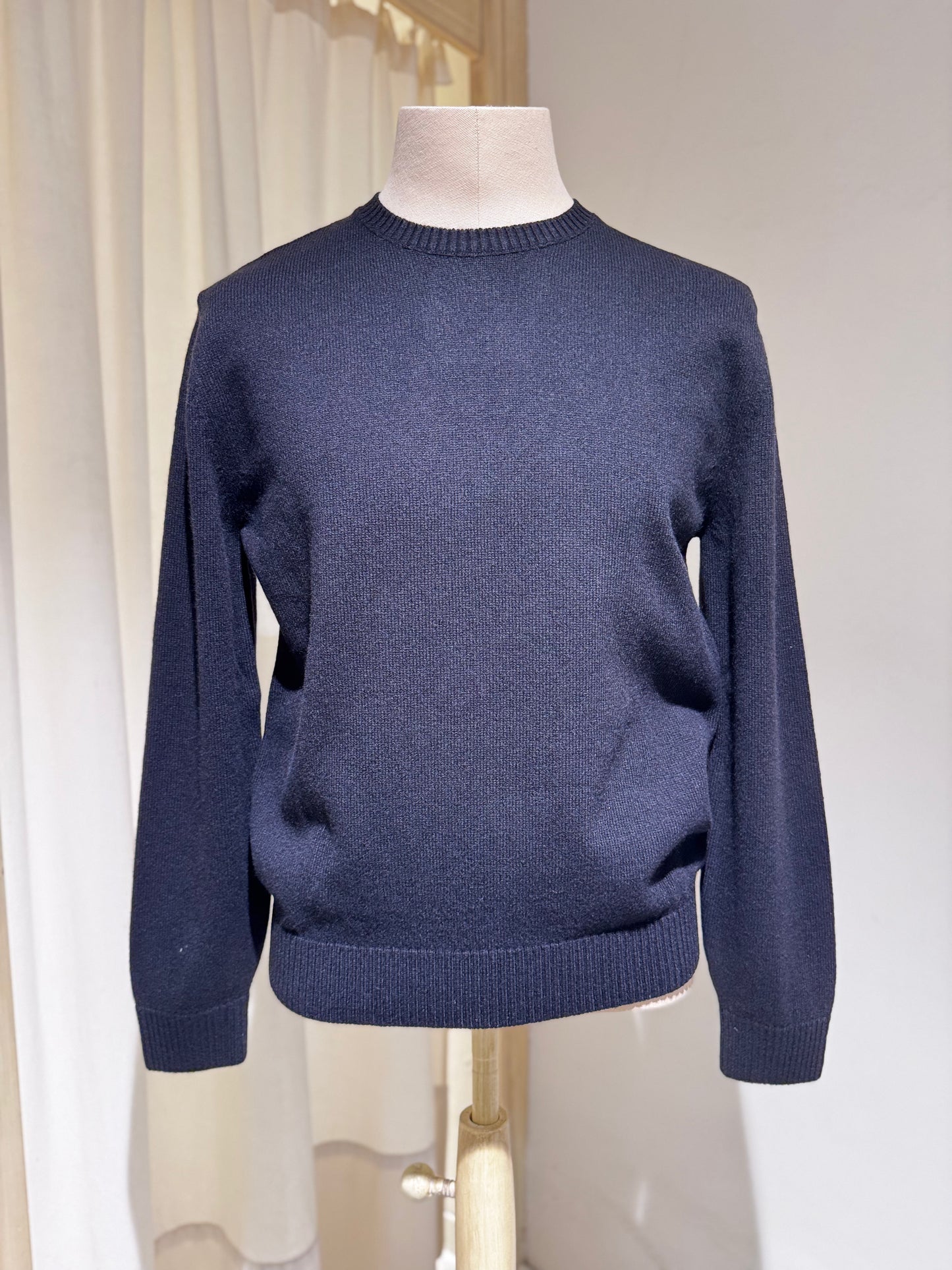 M Classic Merino Wool Crew - COLORFUL STANDARD - Deep Black