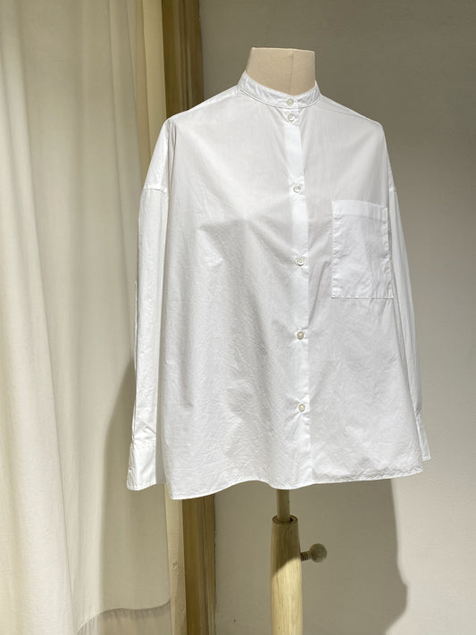 W GORKY SHIRT - BELLEROSE - WHITE