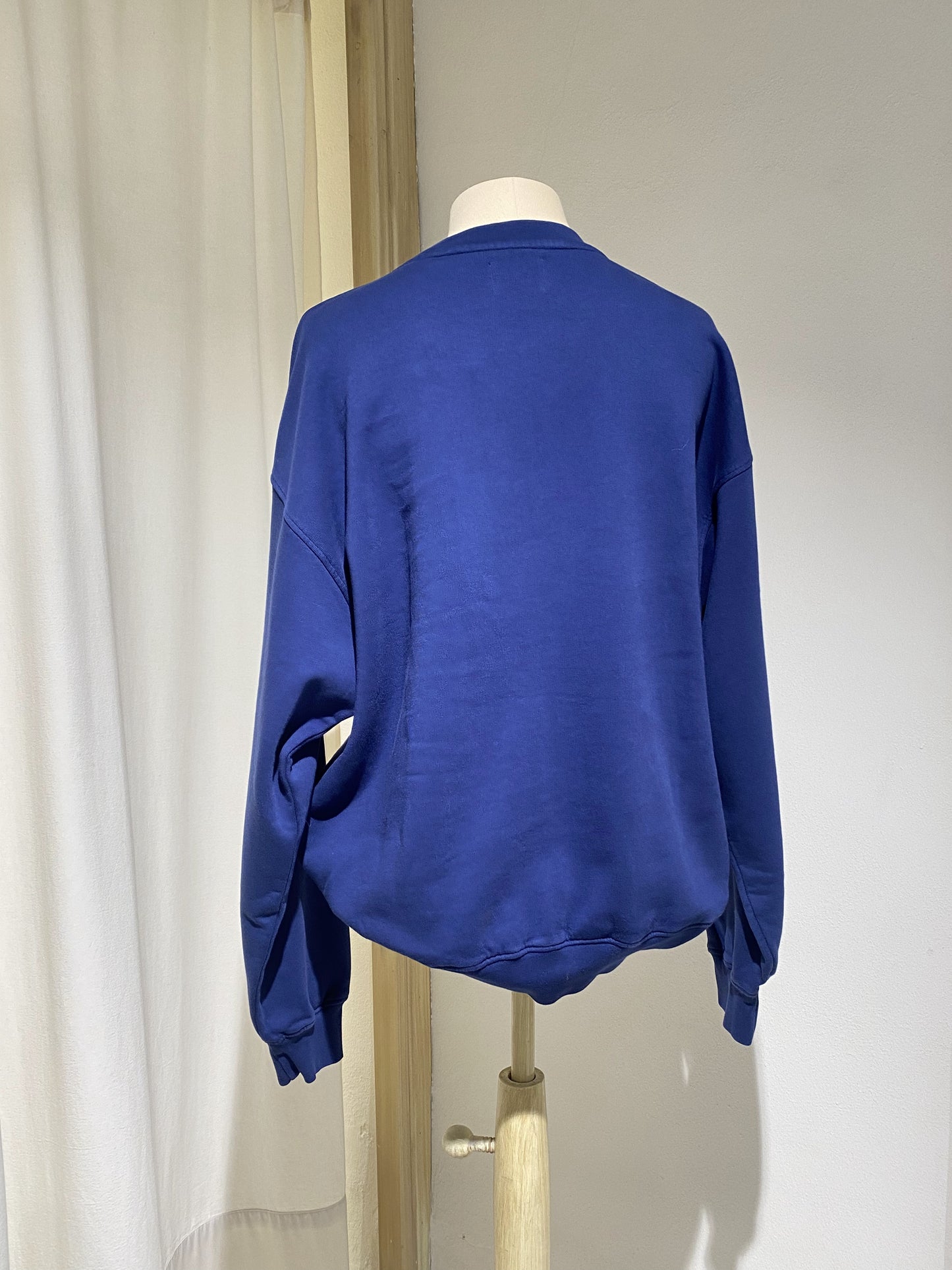 W OVERSIZED SWEATSHIRT - COLORFUL STANDARD - Marine Blue