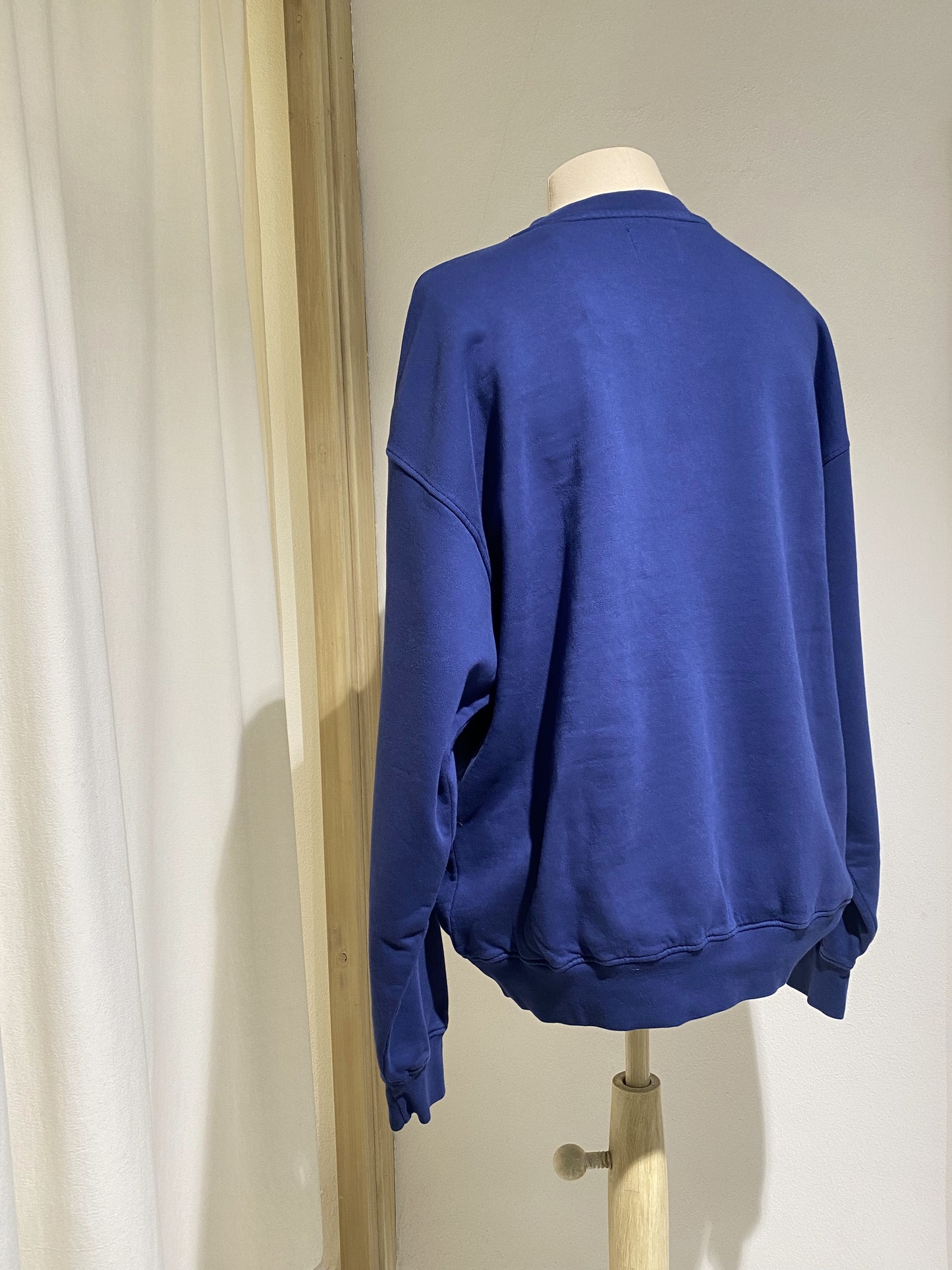 W OVERSIZED SWEATSHIRT - COLORFUL STANDARD - Marine Blue