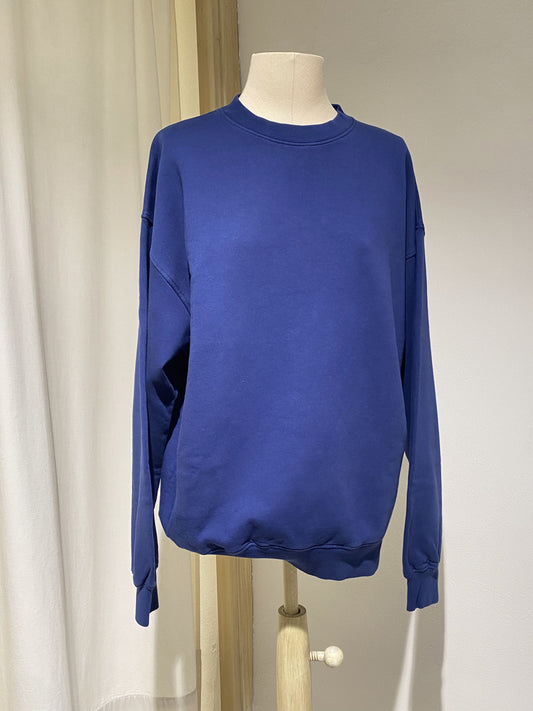 W OVERSIZED SWEATSHIRT - COLORFUL STANDARD - Marine Blue