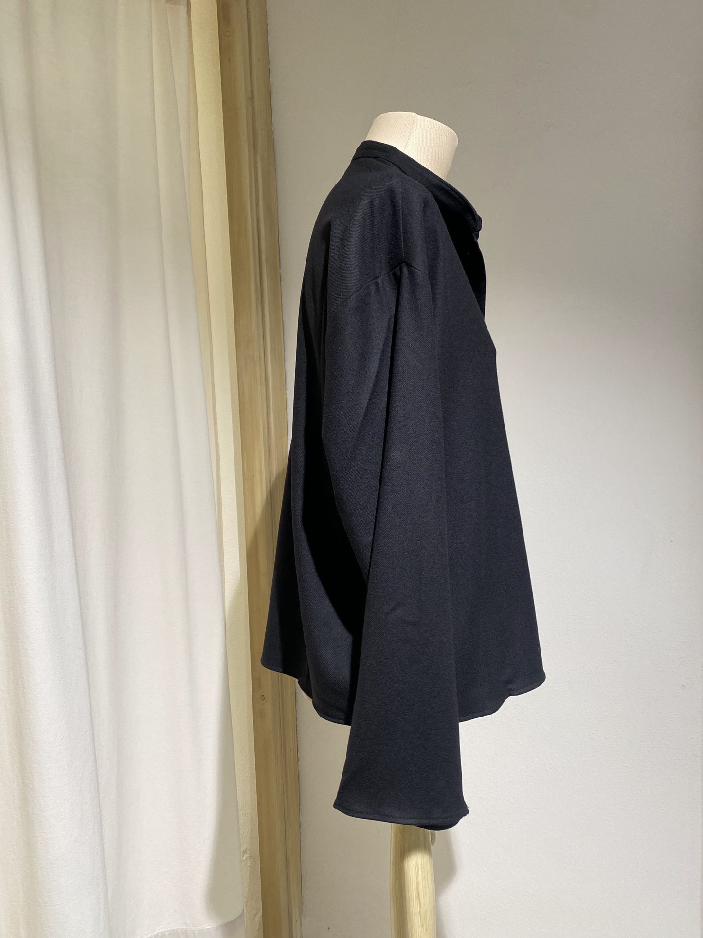 W BLOUSE - DIEGA - BLACK