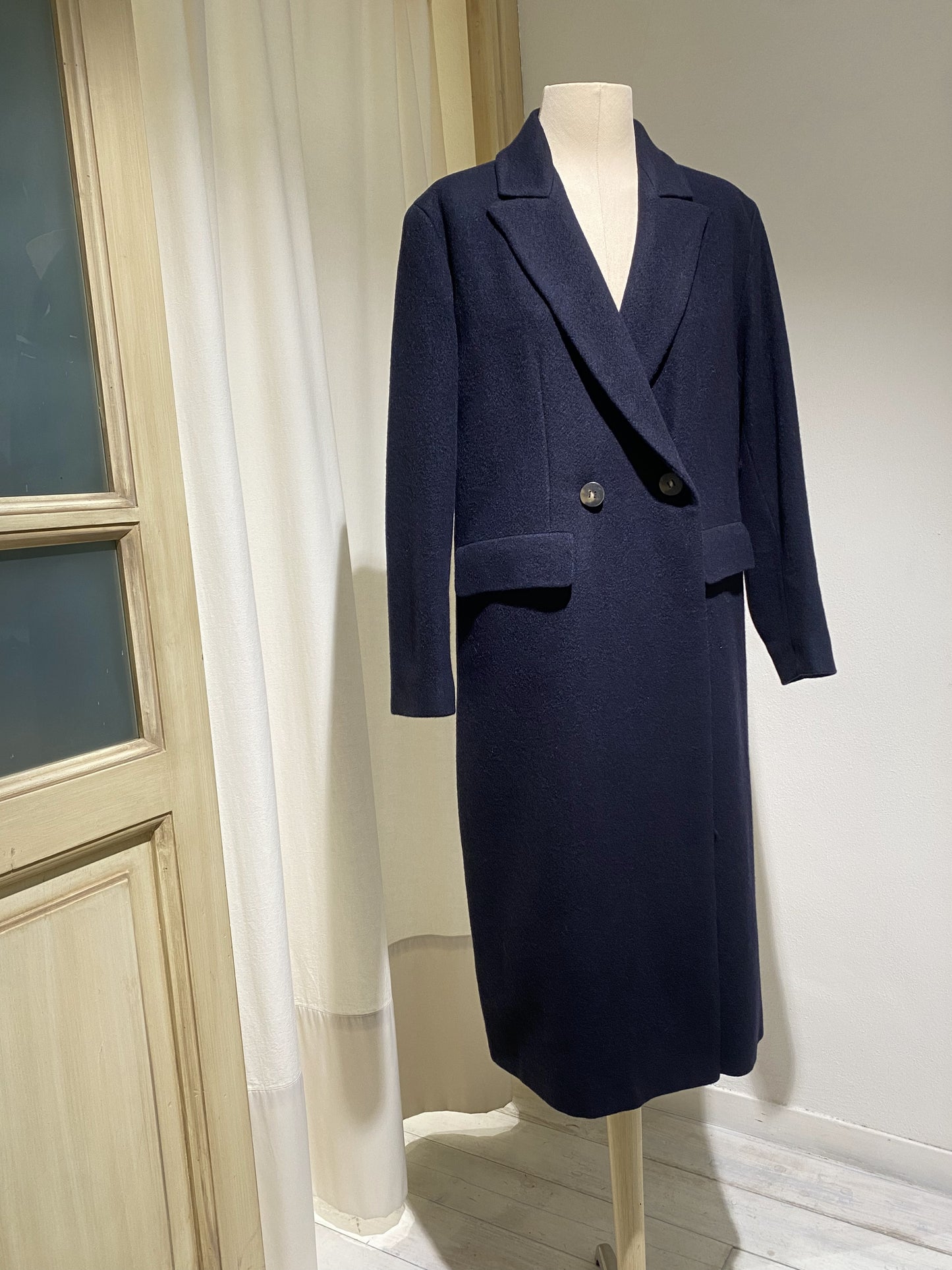 W COAT - DIEGA - NAVY BLUE