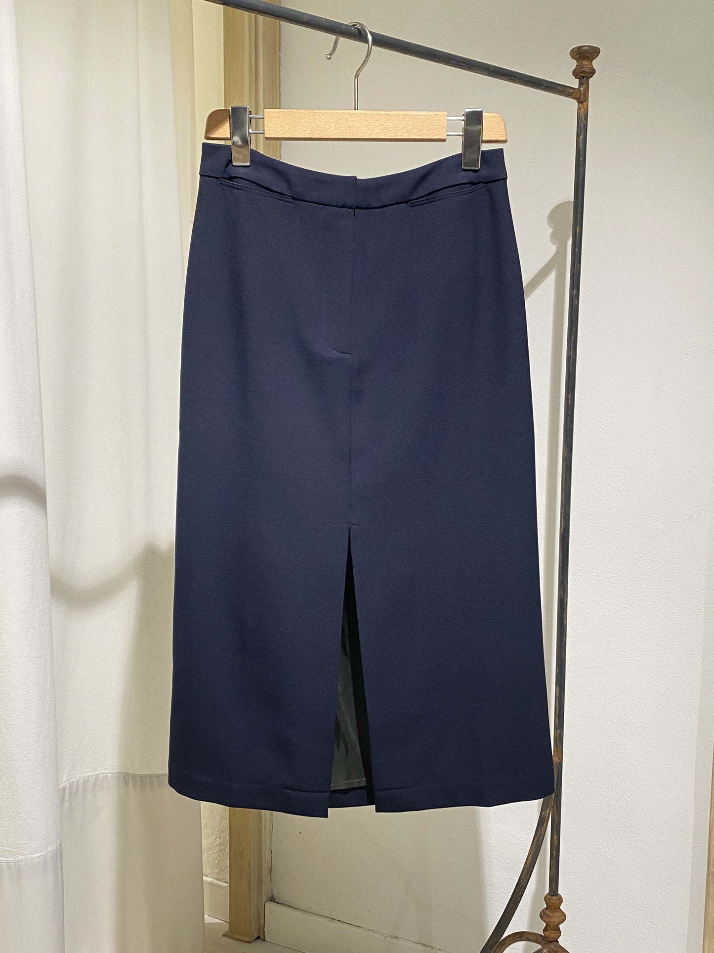 W SONIA SKIRT - BELLEROSE - NAVY BLUE