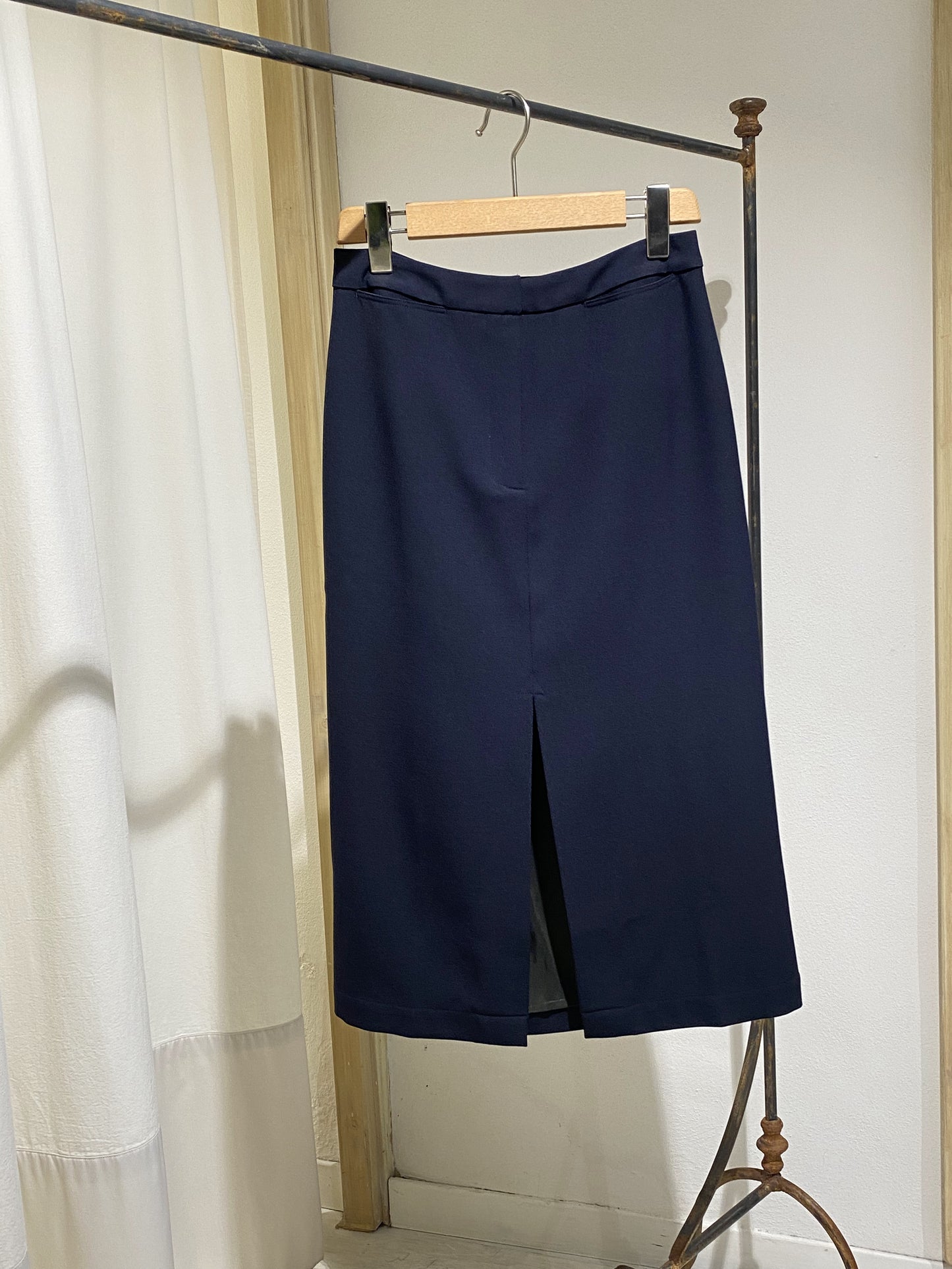 W SONIA SKIRT - BELLEROSE - NAVY BLUE