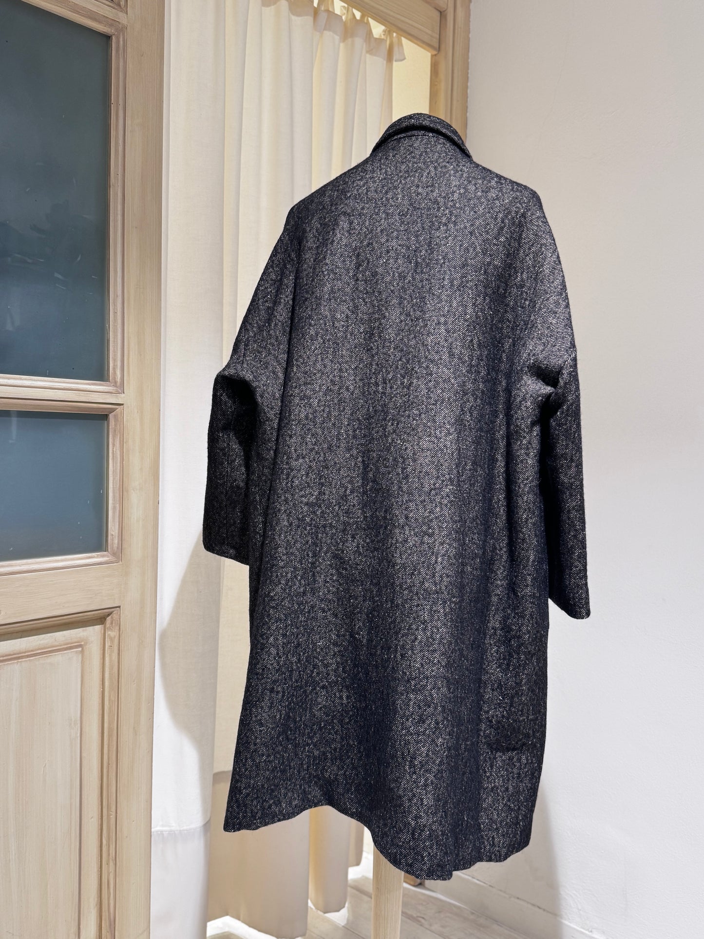 W COAT - APUNTOB  - BLACK