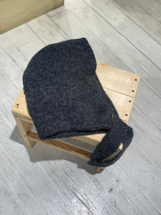 W WOOL FOULARD - PCNQ - DARK GREY