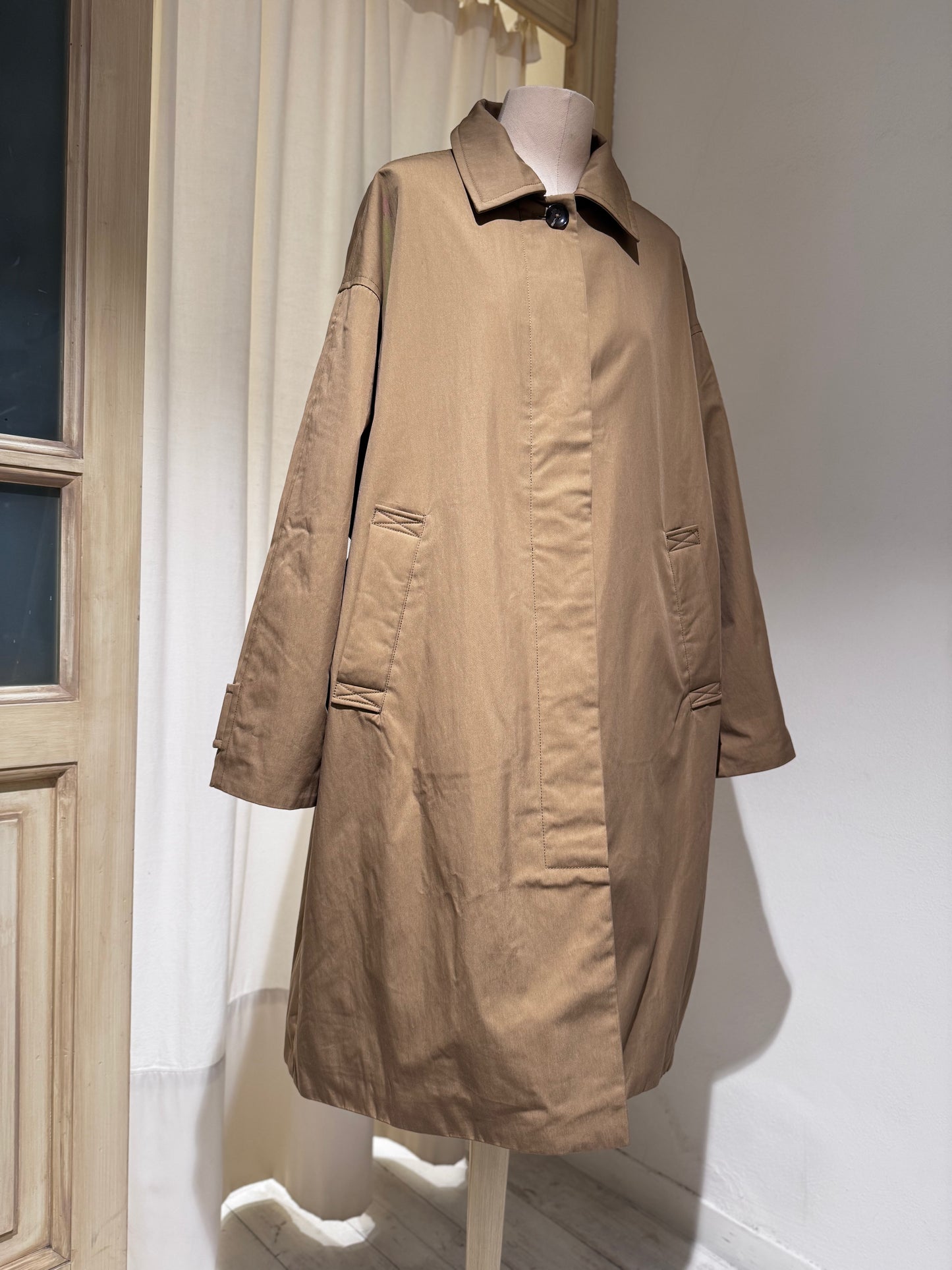 W Hestia trenchcoat - BELLEROSE -  khaki