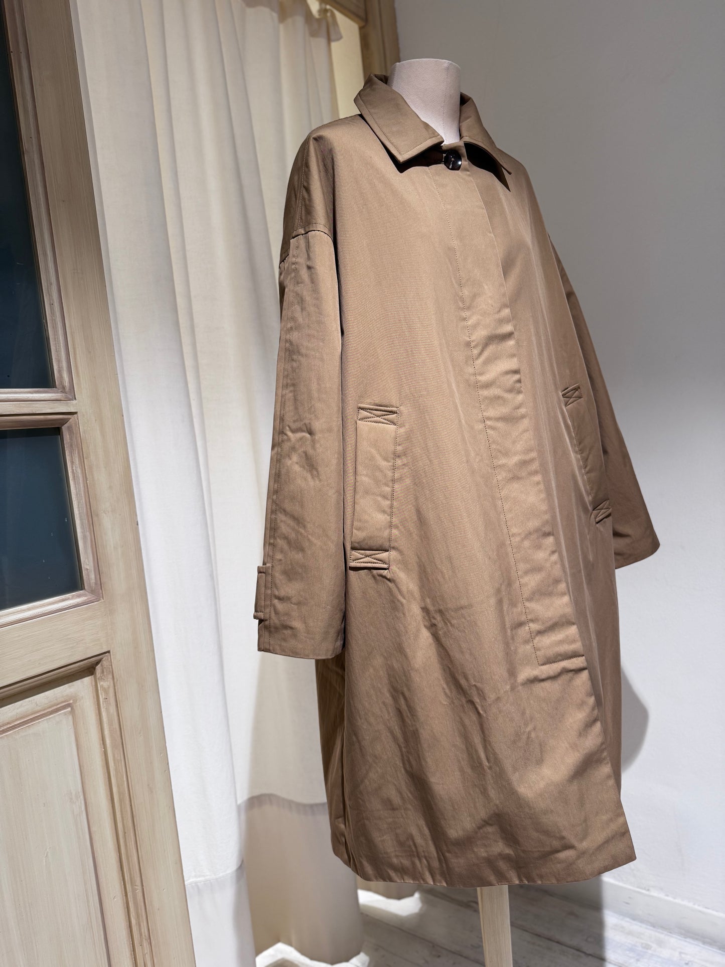 W Hestia trenchcoat - BELLEROSE -  khaki