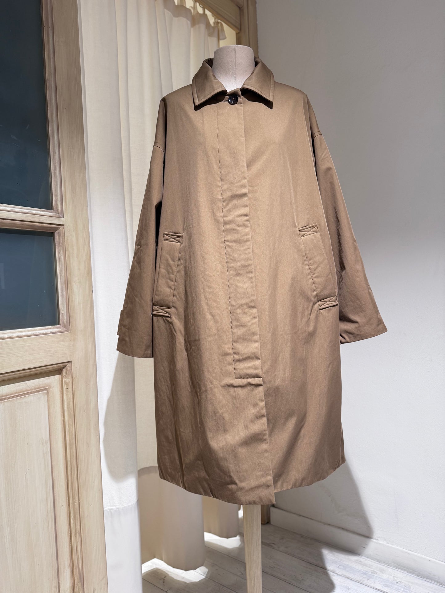 W Hestia trenchcoat - BELLEROSE -  khaki