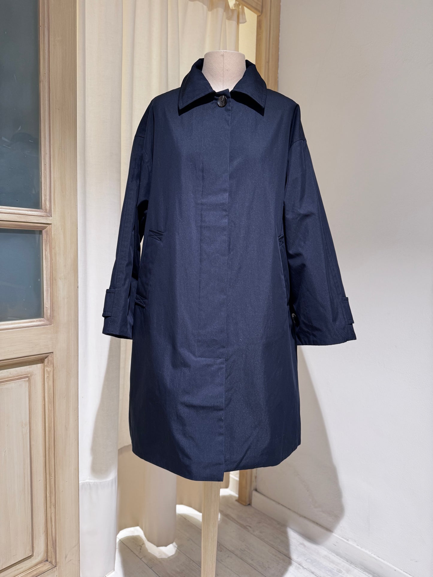 W Hestia trenchcoat - BELLEROSE -  Navy Blue