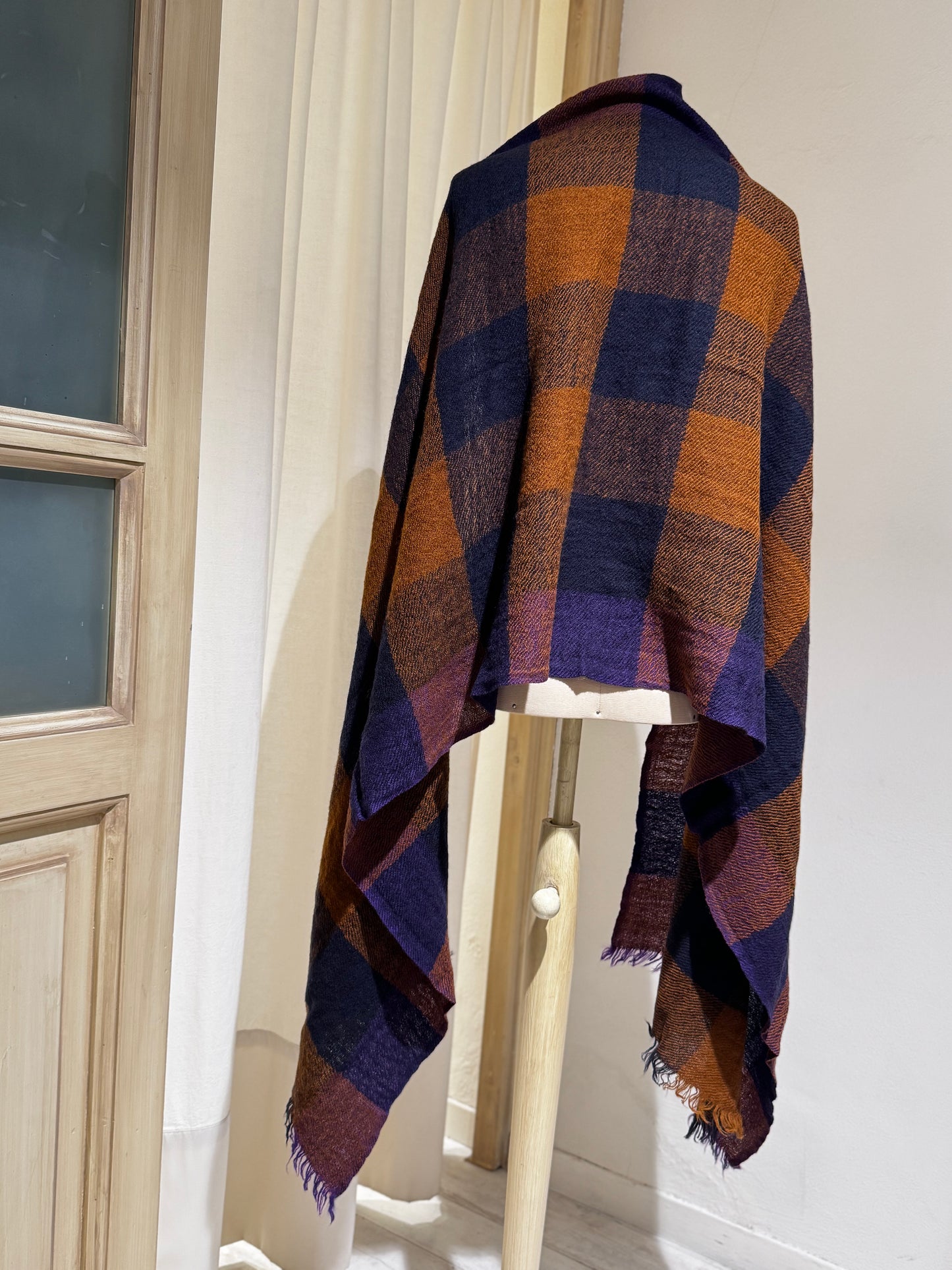 W Sidor checked scarf - BELLEROSE - check
