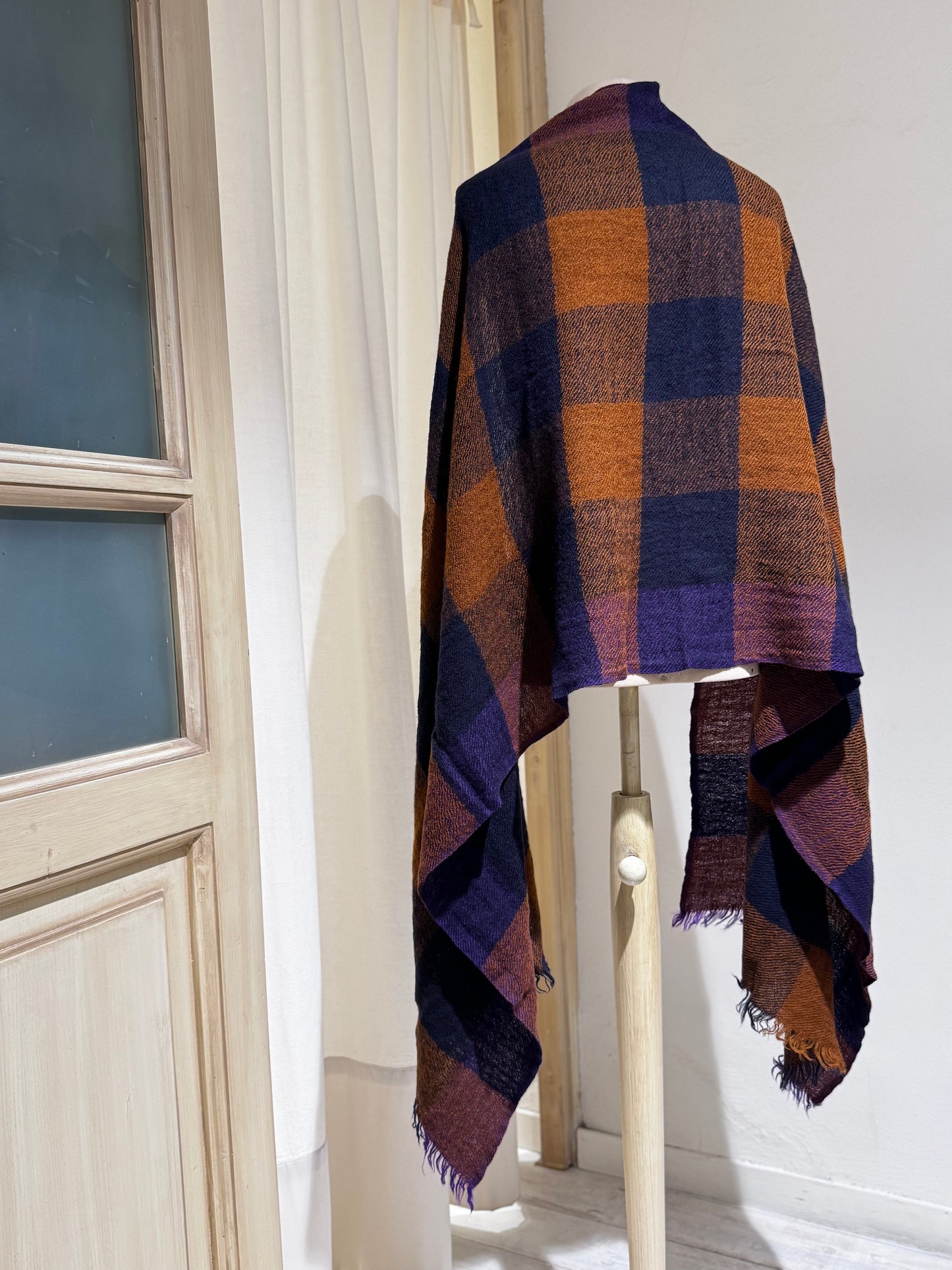 W Sidor checked scarf - BELLEROSE - check