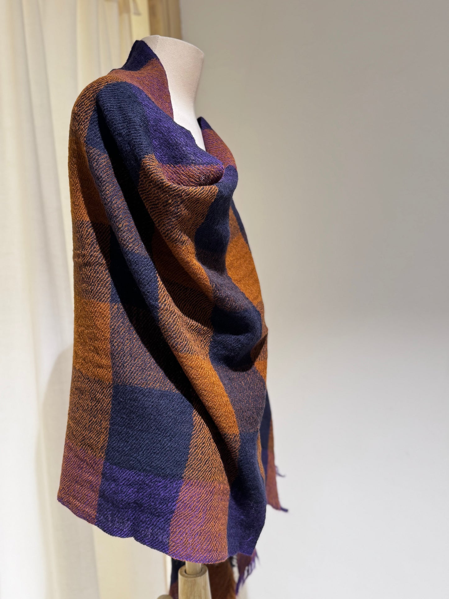 W Sidor checked scarf - BELLEROSE - check